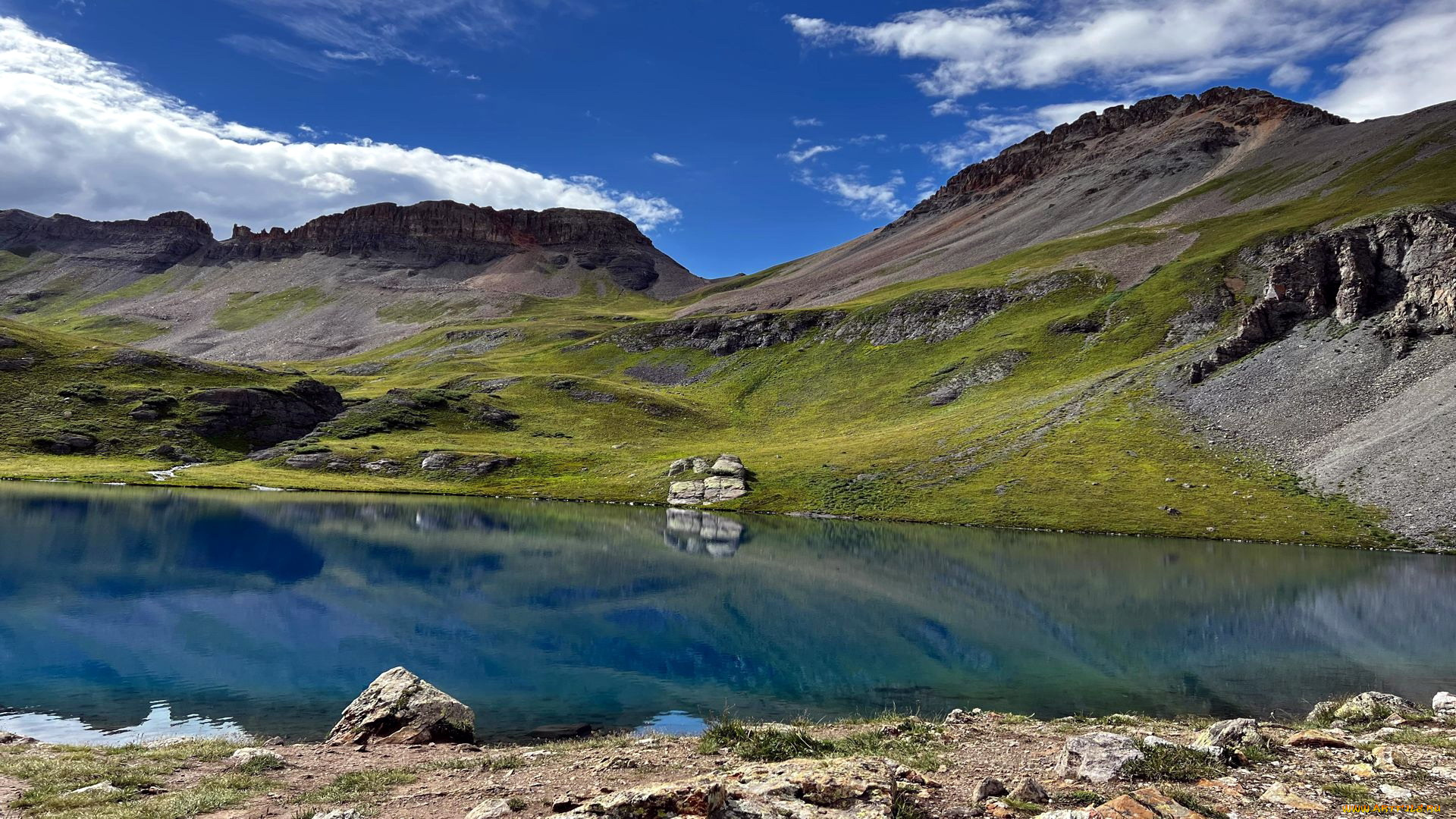 ice, lake, colorado, природа, реки, озера, ice, lake