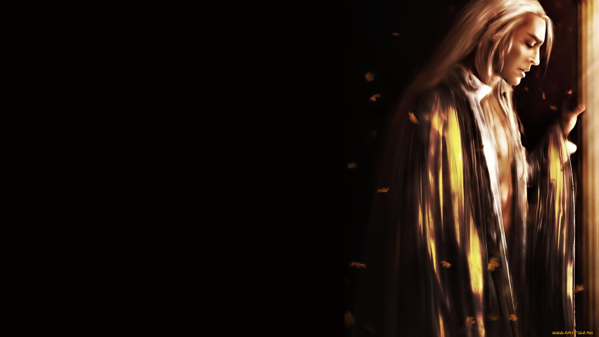 рисованное, люди, мужчина, печаль