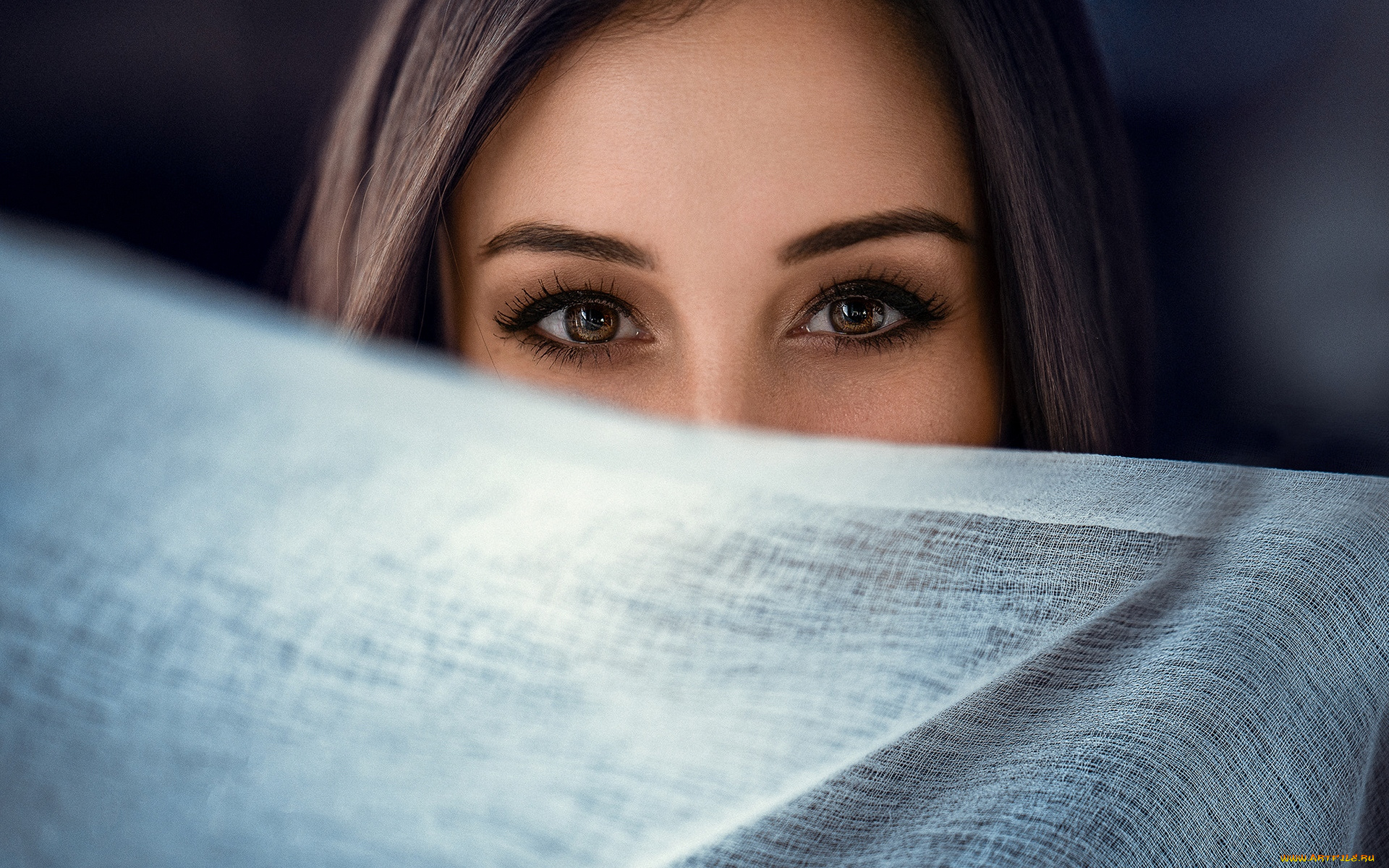 разное, глаза, карие, макияж