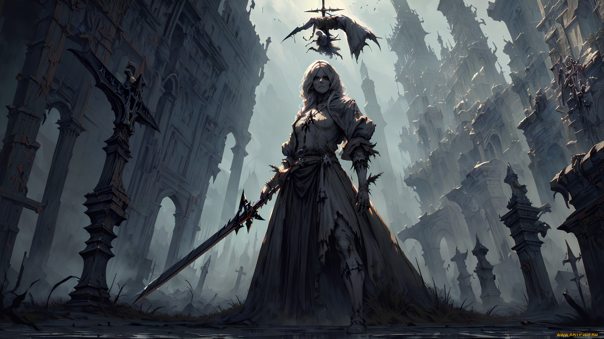 фэнтези, нежить, нейросети, графика, нейроарт, ai, art, нейронные, сети, рисунки, нейро, искусство