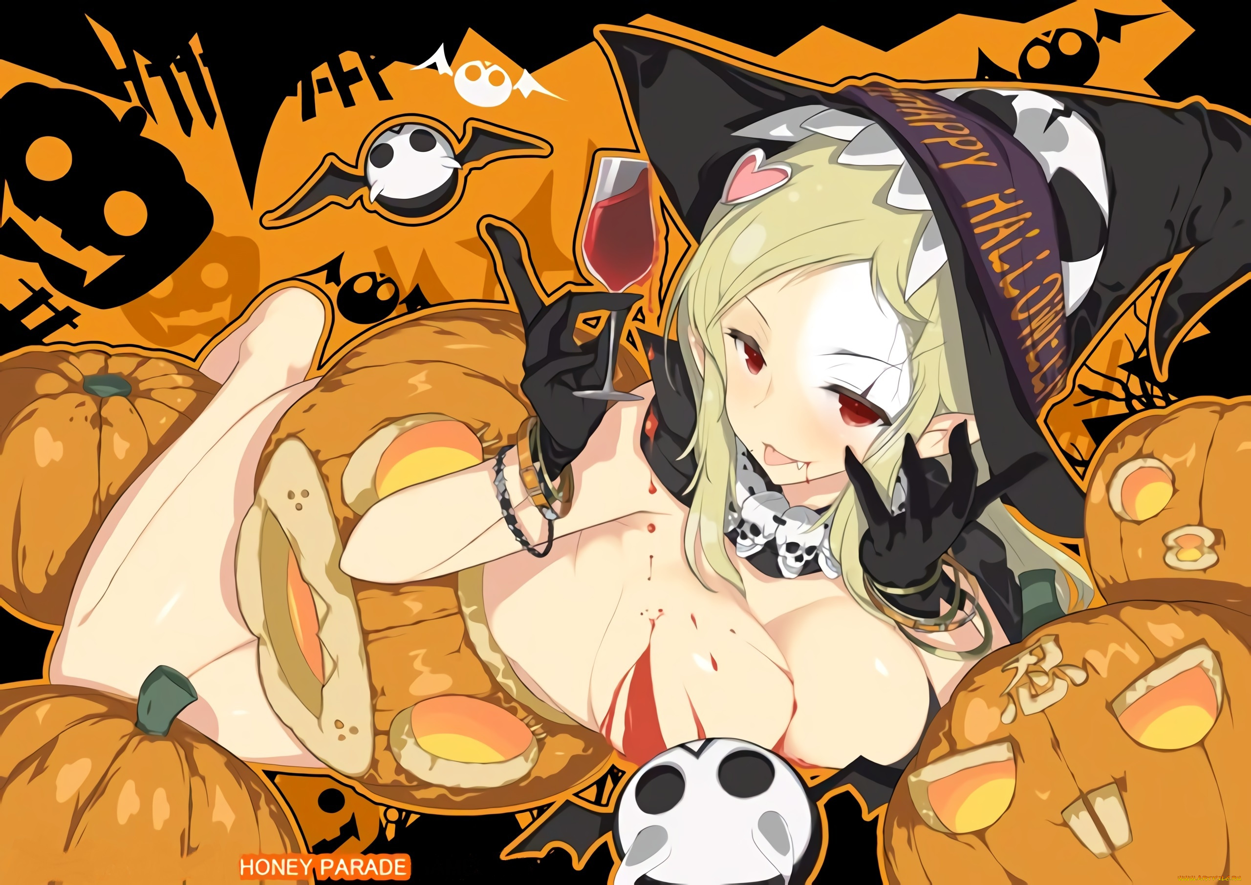 аниме, магия, , колдовство, , halloween, хэллоуин