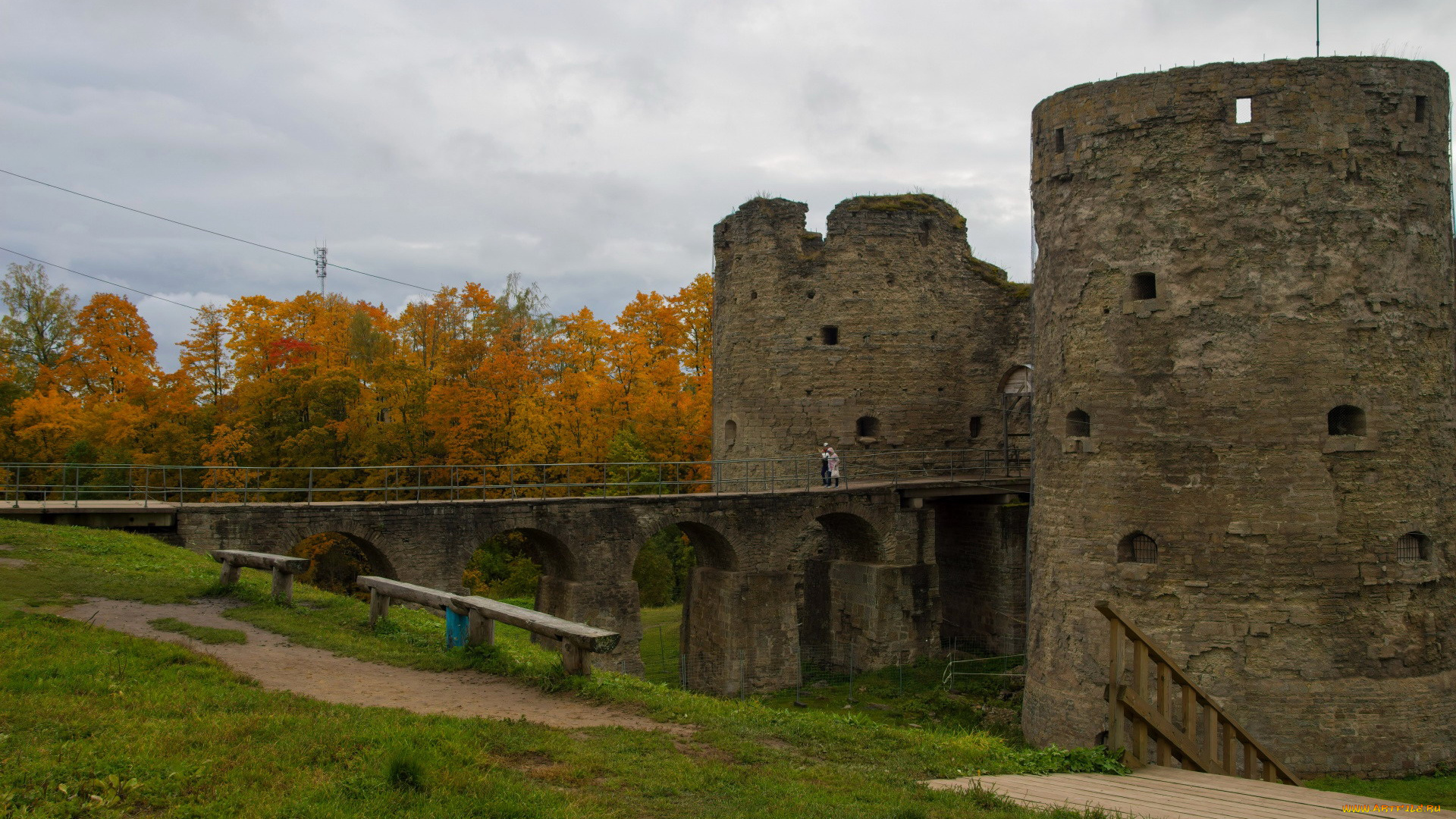 города, -, дворцы, , замки, , крепости, старинная, крепость, руины