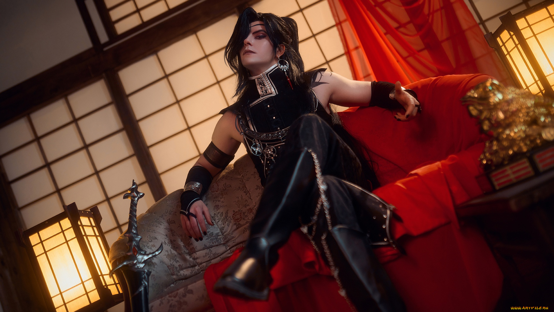 мужчины, graysonfin, cosplay, грейсон, graysonfin, хуа, чэн