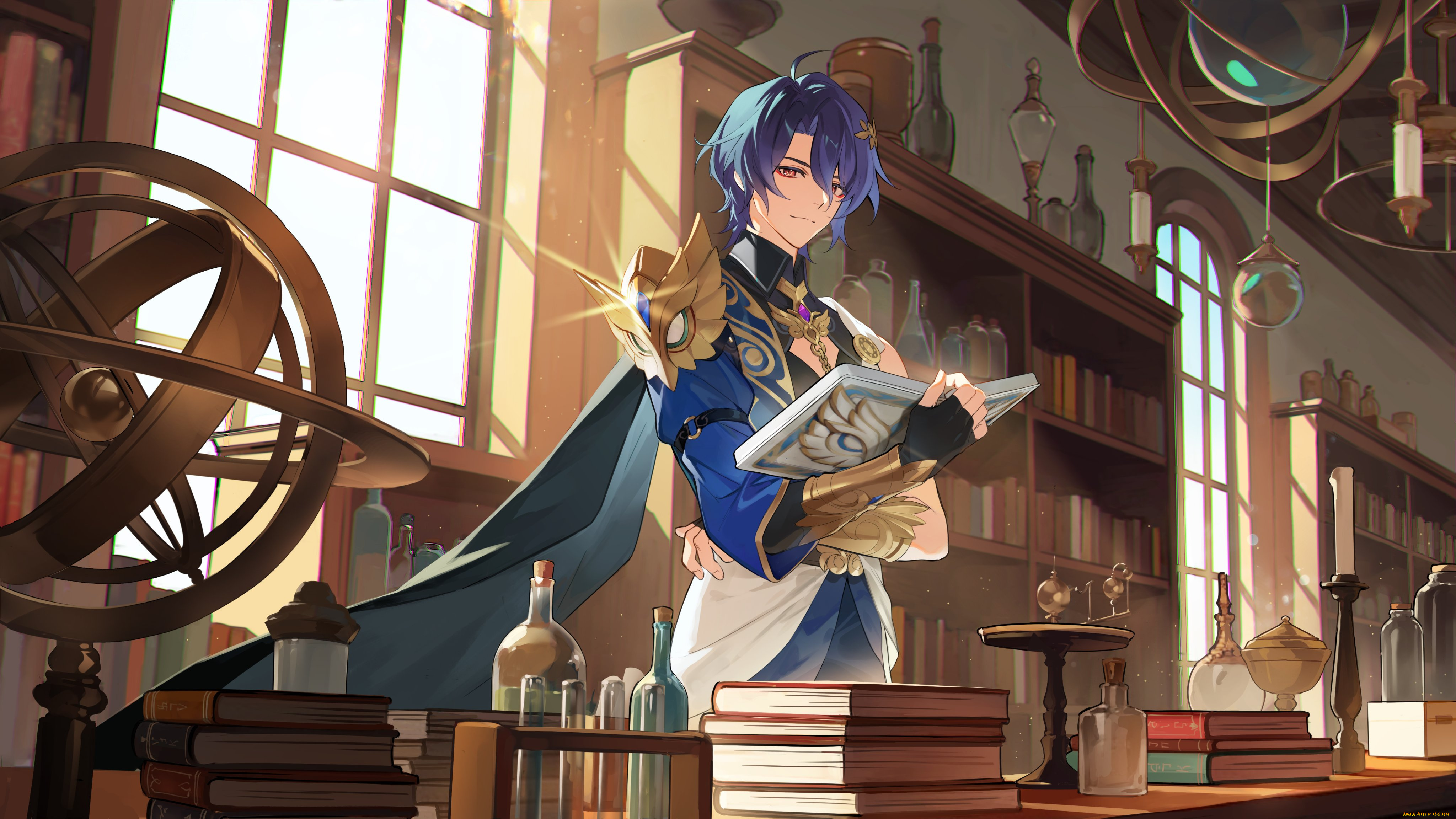 аниме, honkai, , star, rail, парень