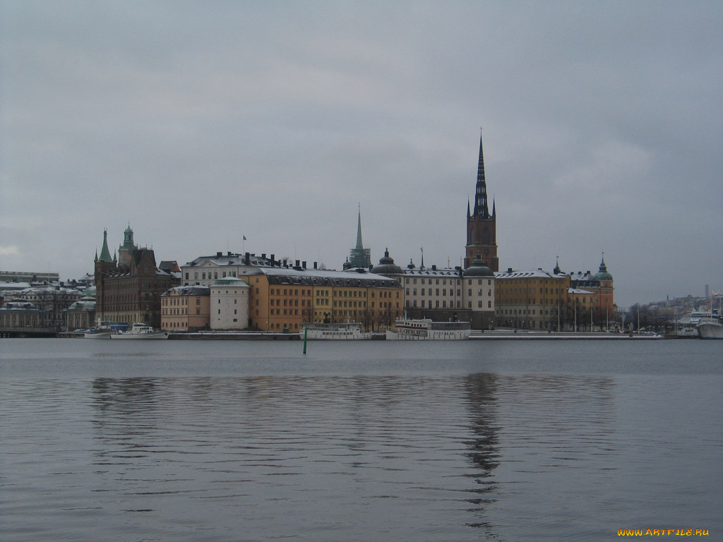 города, стокгольм, швеция