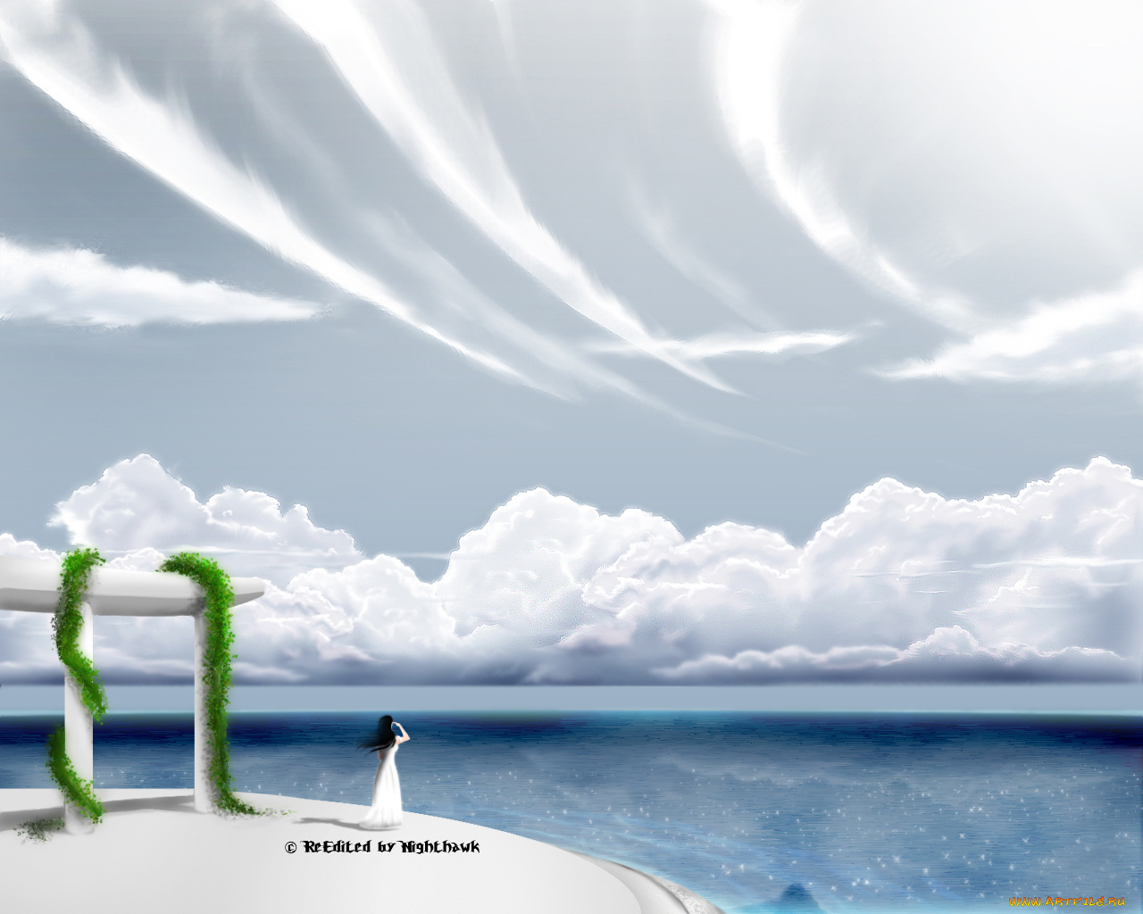 рисованные, природа