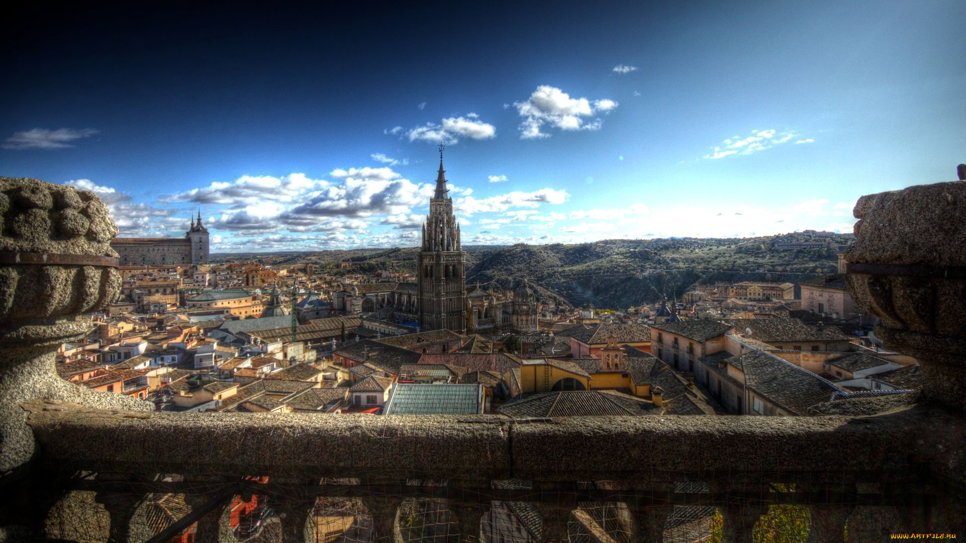toledo, spain, города, толедо, испания