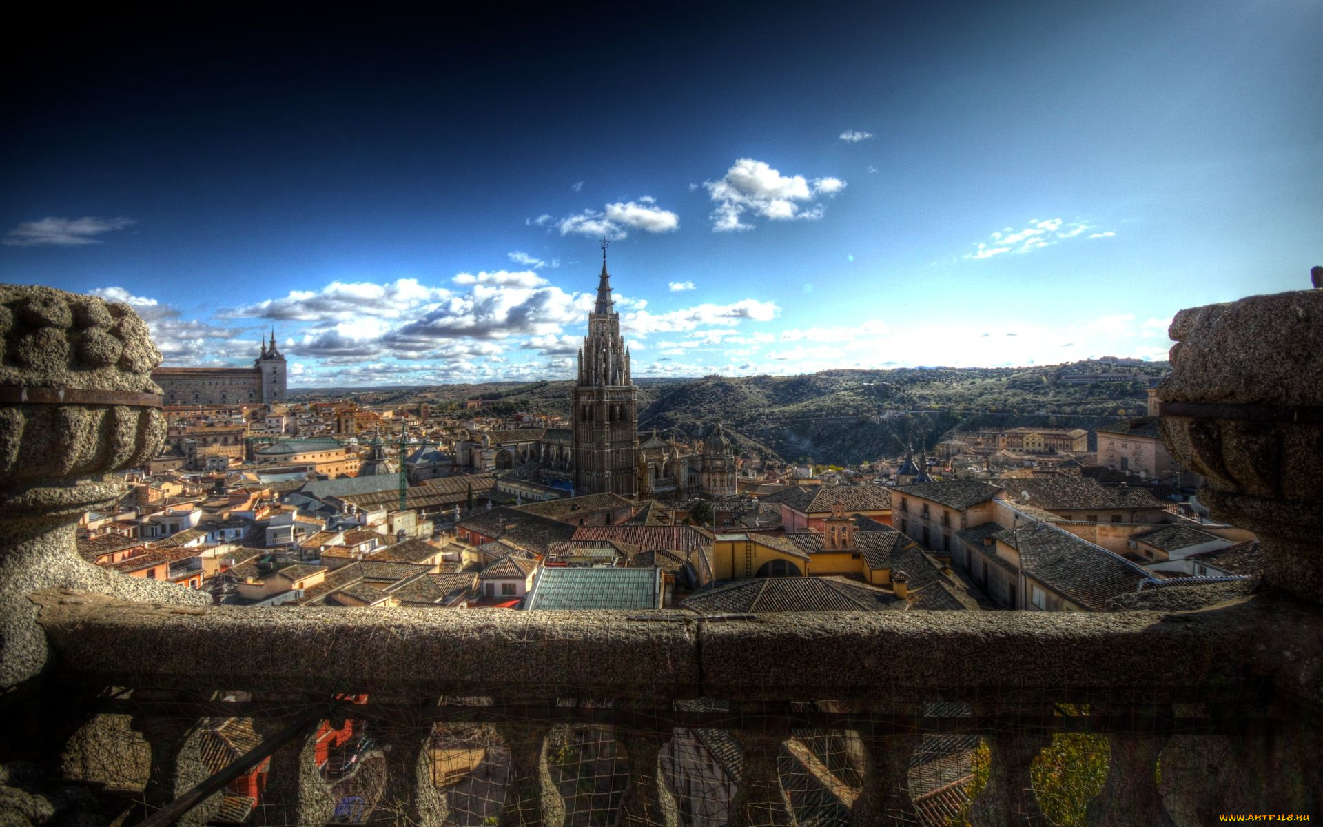 toledo, spain, города, толедо, испания
