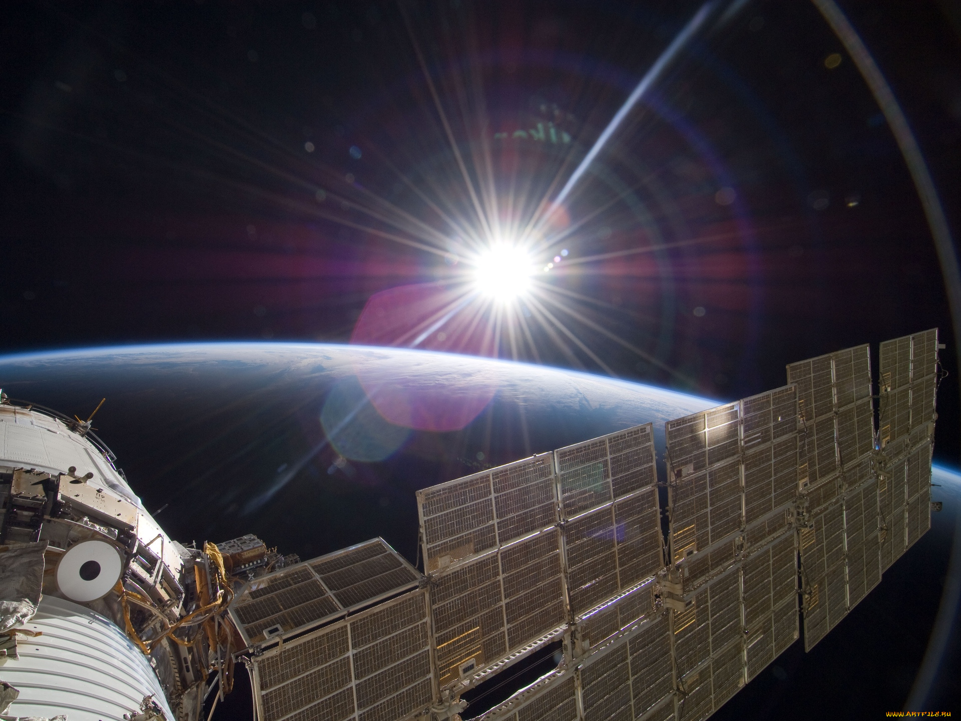 вид, мкс, космос, разное, другое