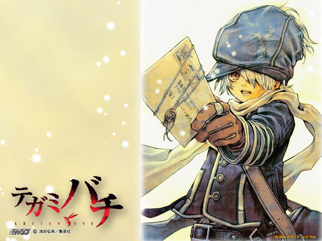 аниме, tegami, bachi