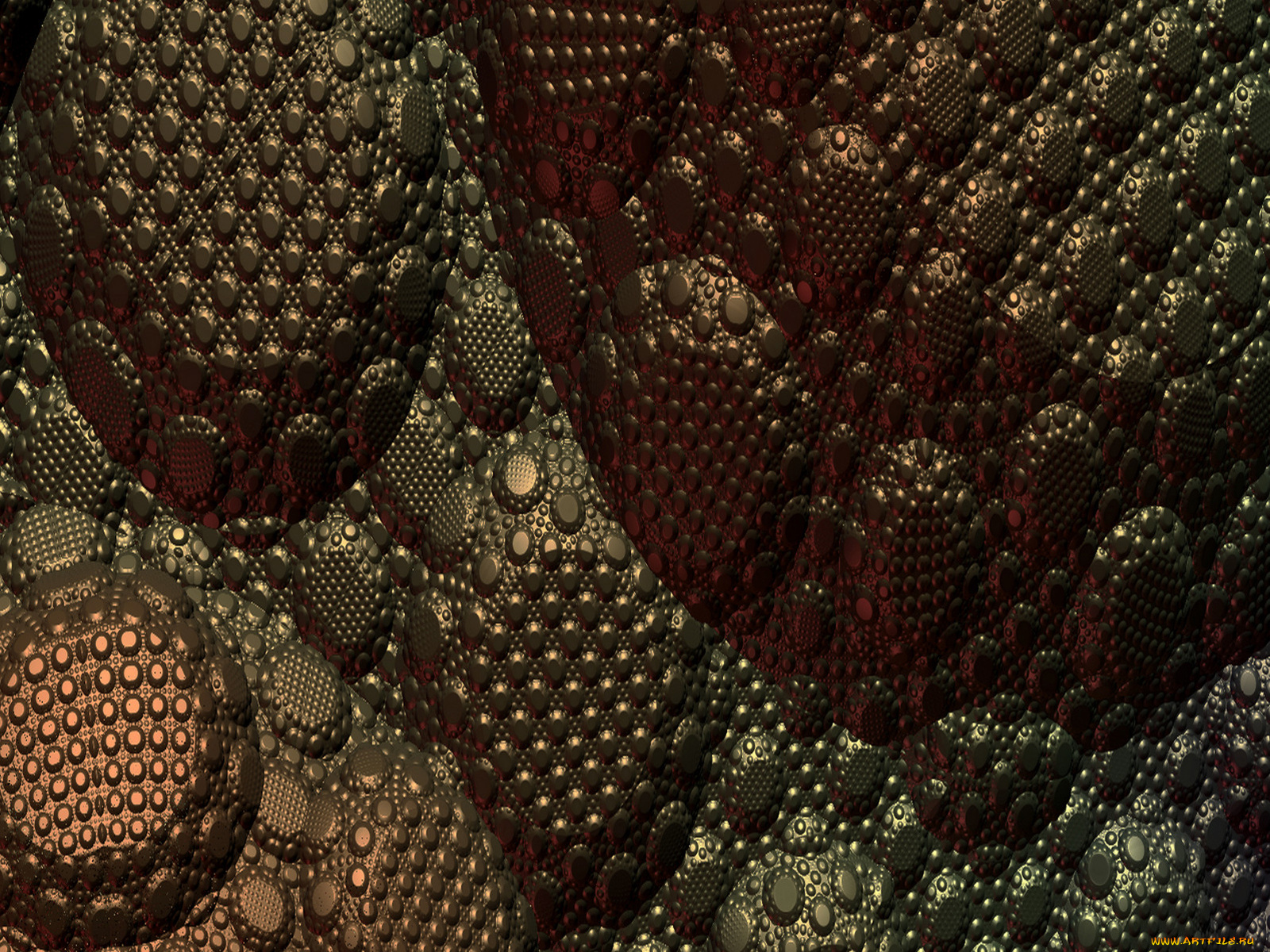 3д, графика, fractal, фракталы, абстракция, узор, тёмный