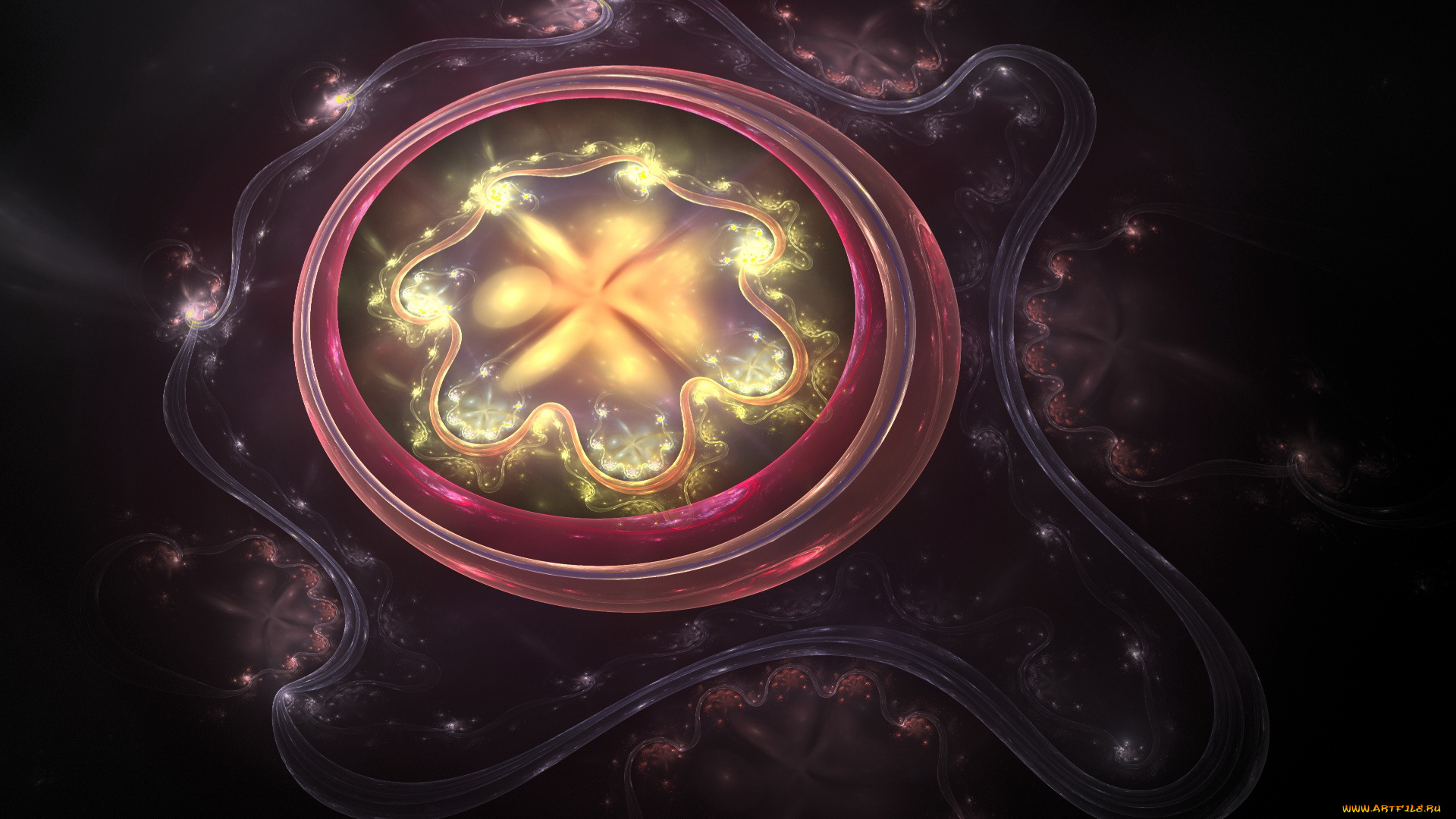 3д, графика, fractal, фракталы, абстракция, узор