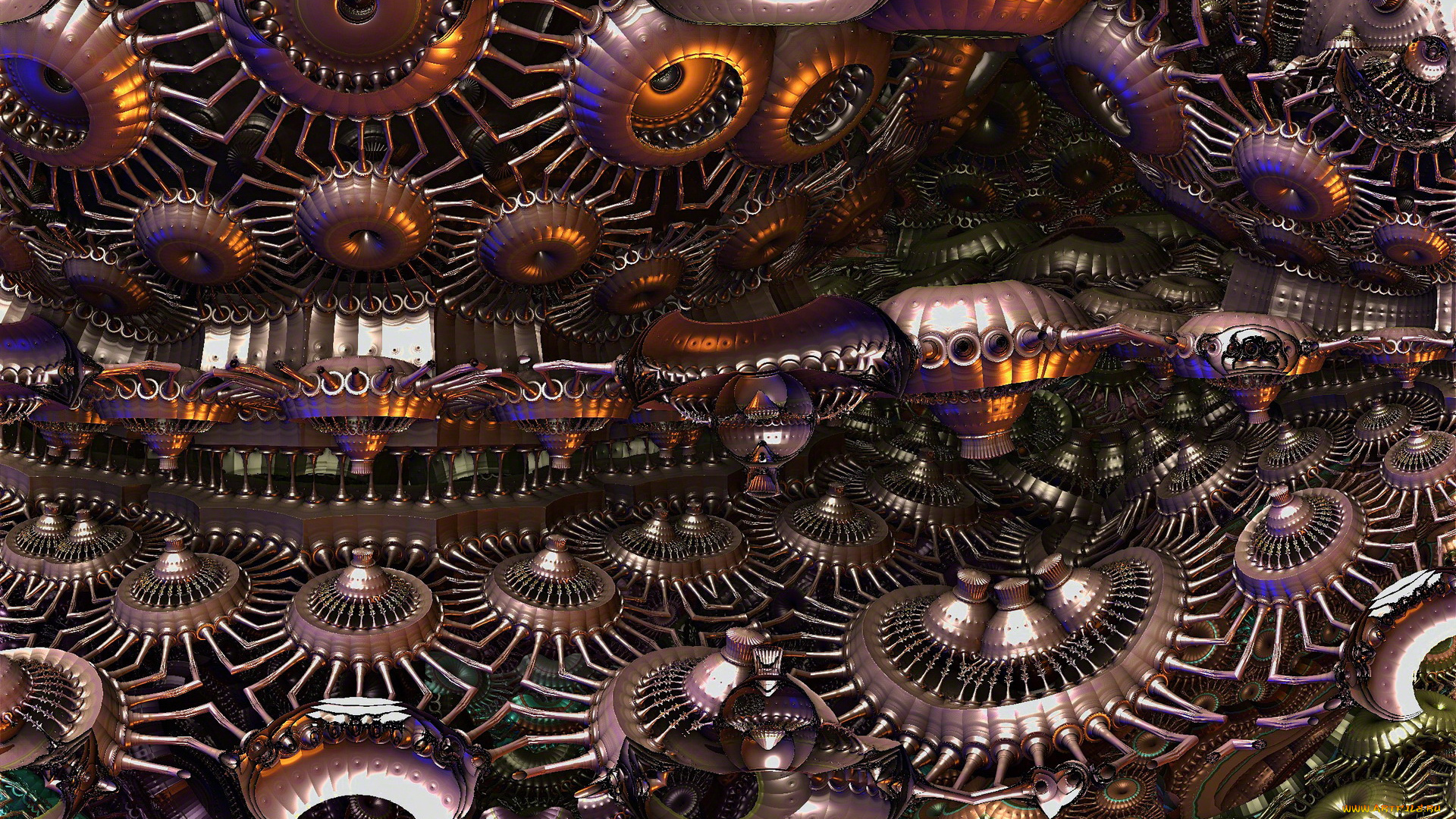 3д, графика, fractal, фракталы, абстракция, узор