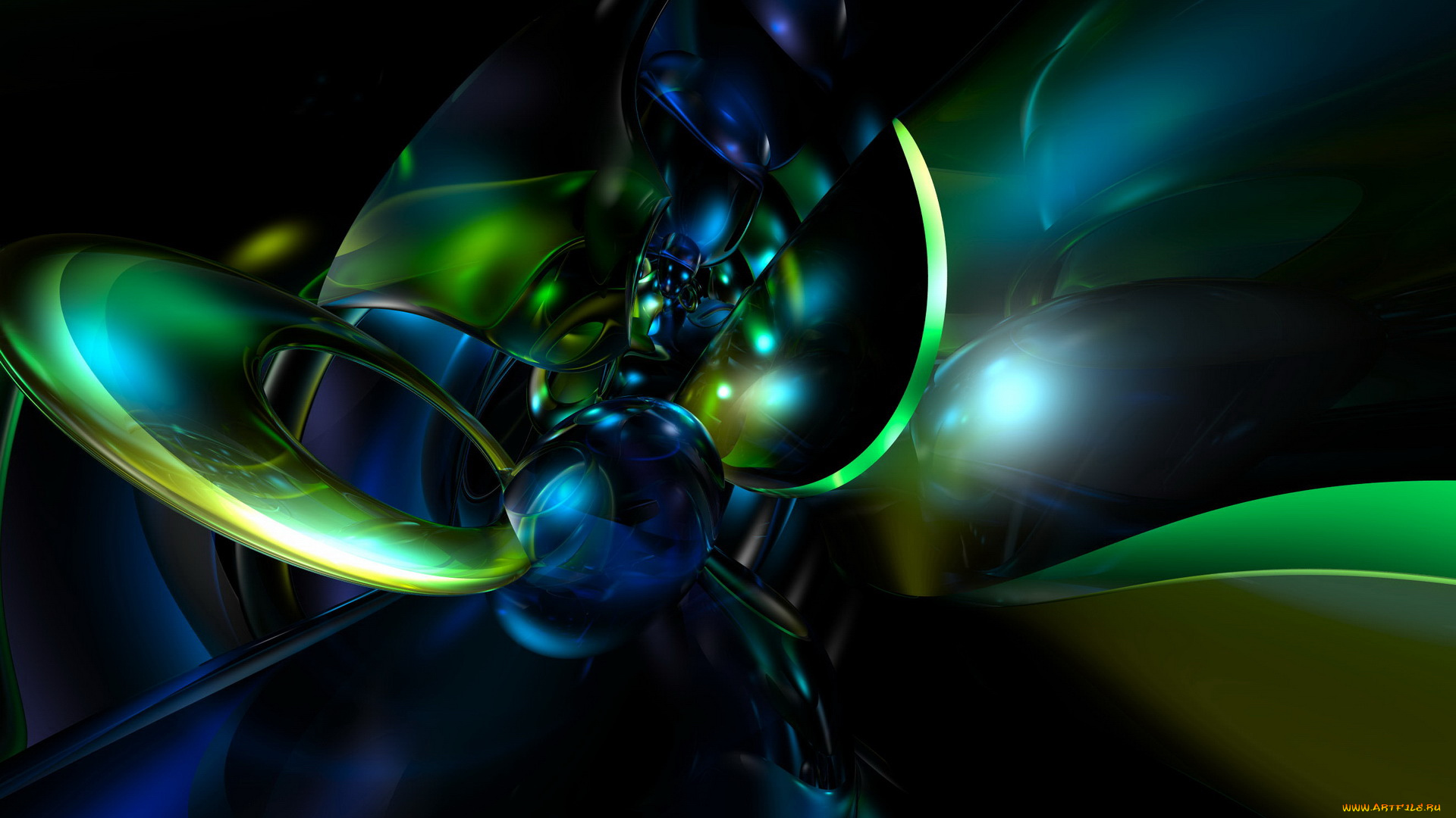 3д, графика, fractal, фракталы, абстракция