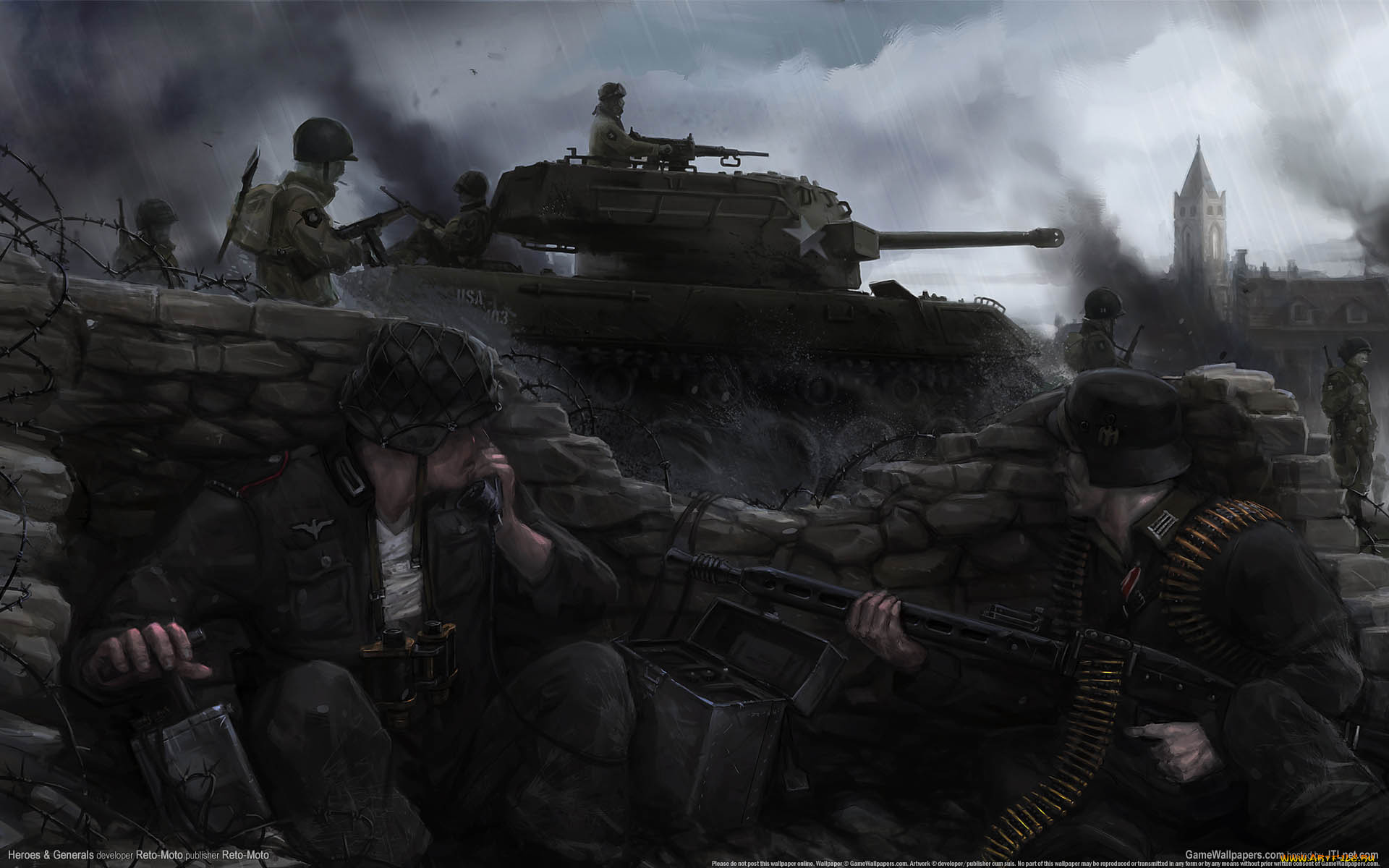 heroes, generals, видео, игры, война, танк, солдаты