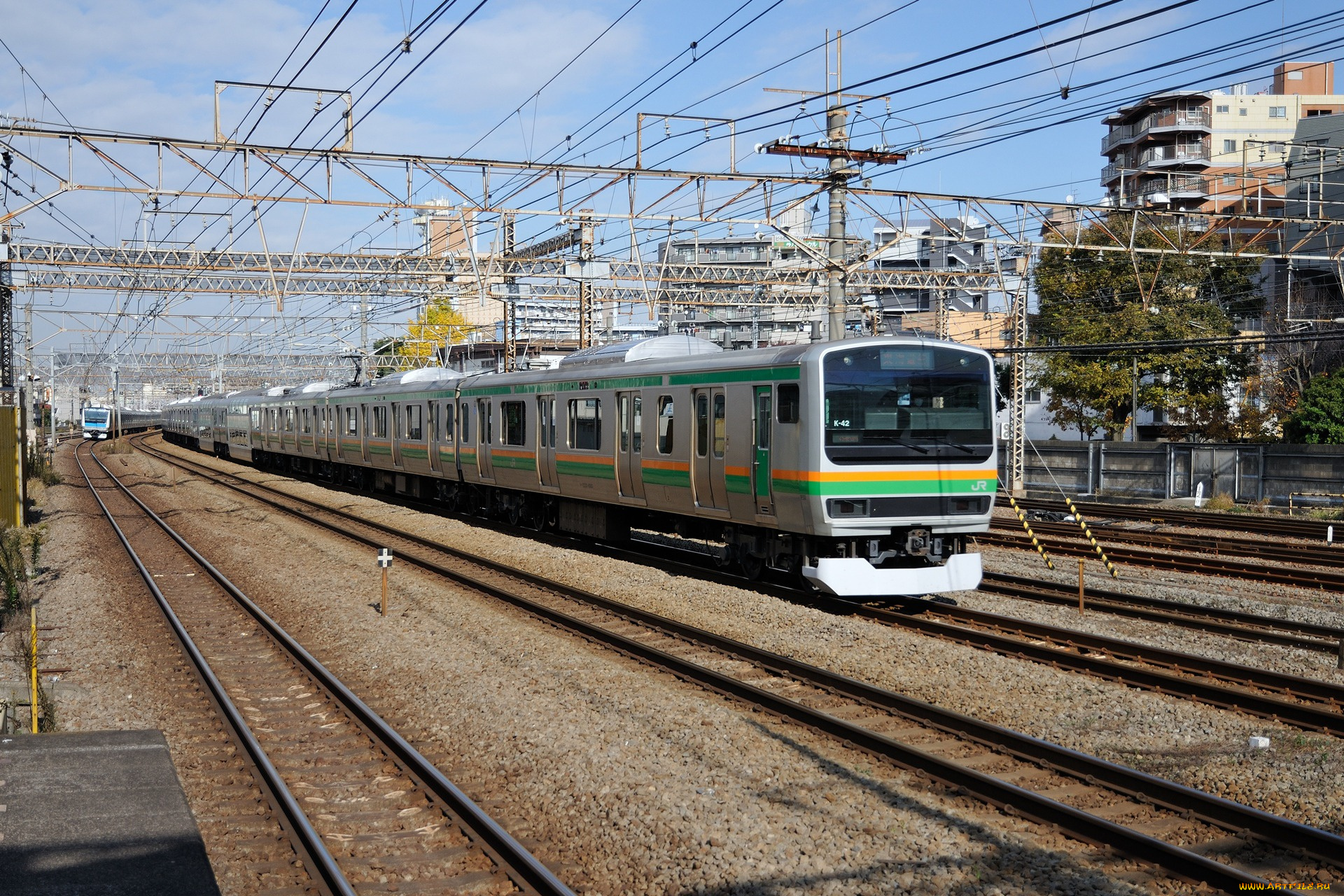 техника, электрички, рельсы, электричка