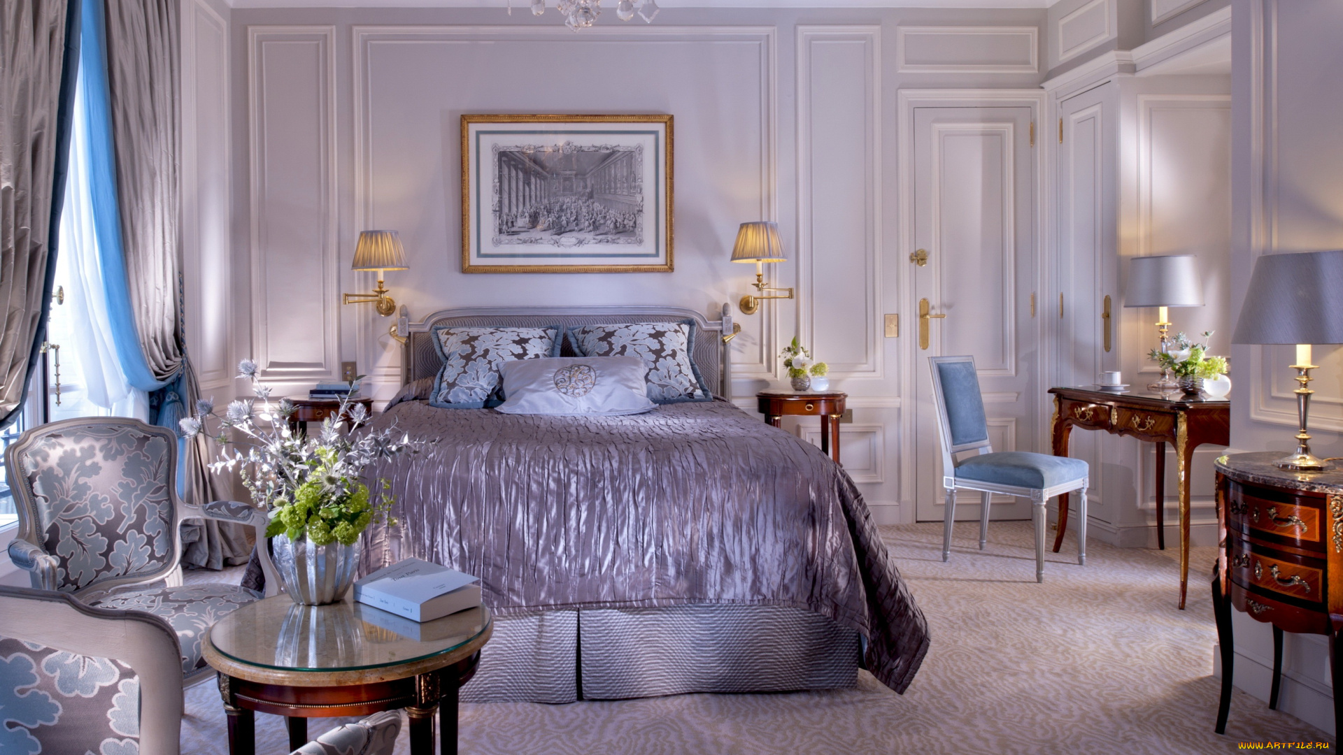 интерьер, спальня