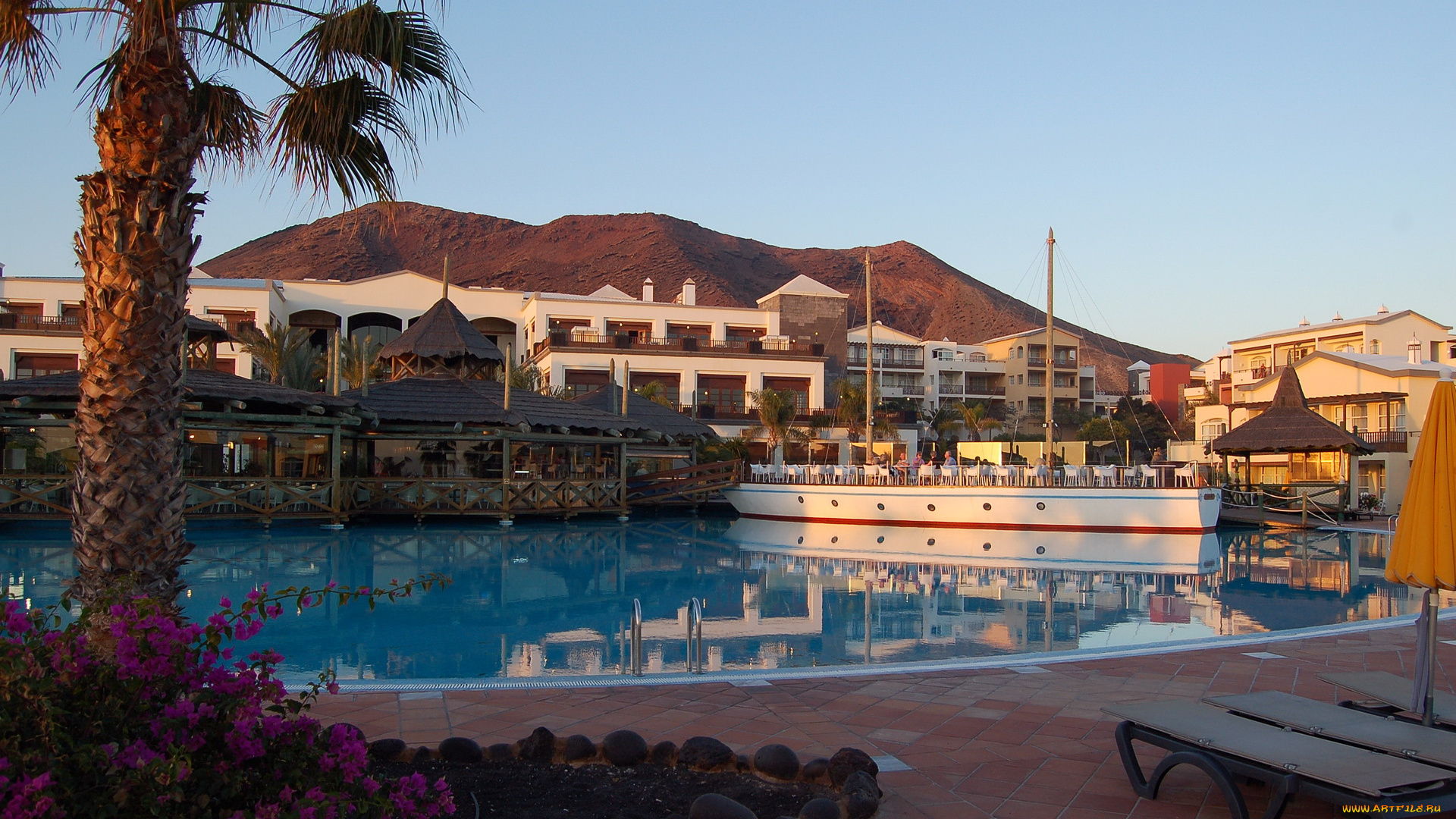 испания, канарские, ва, Яйса, города, улицы, площади, набережные, набережная, курорт