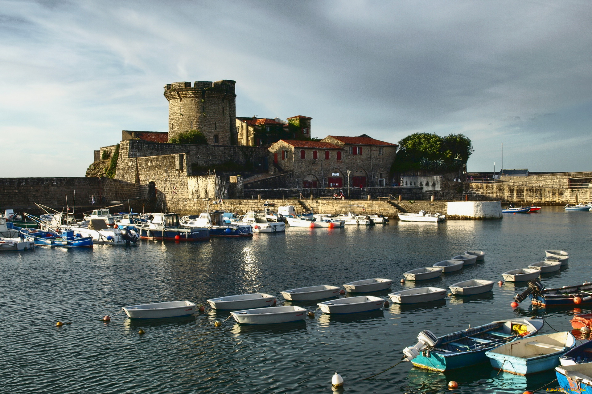 франция, аквитания, сибур, fort, de, socoa, города, дворцы, замки, крепости, форт, море, суда