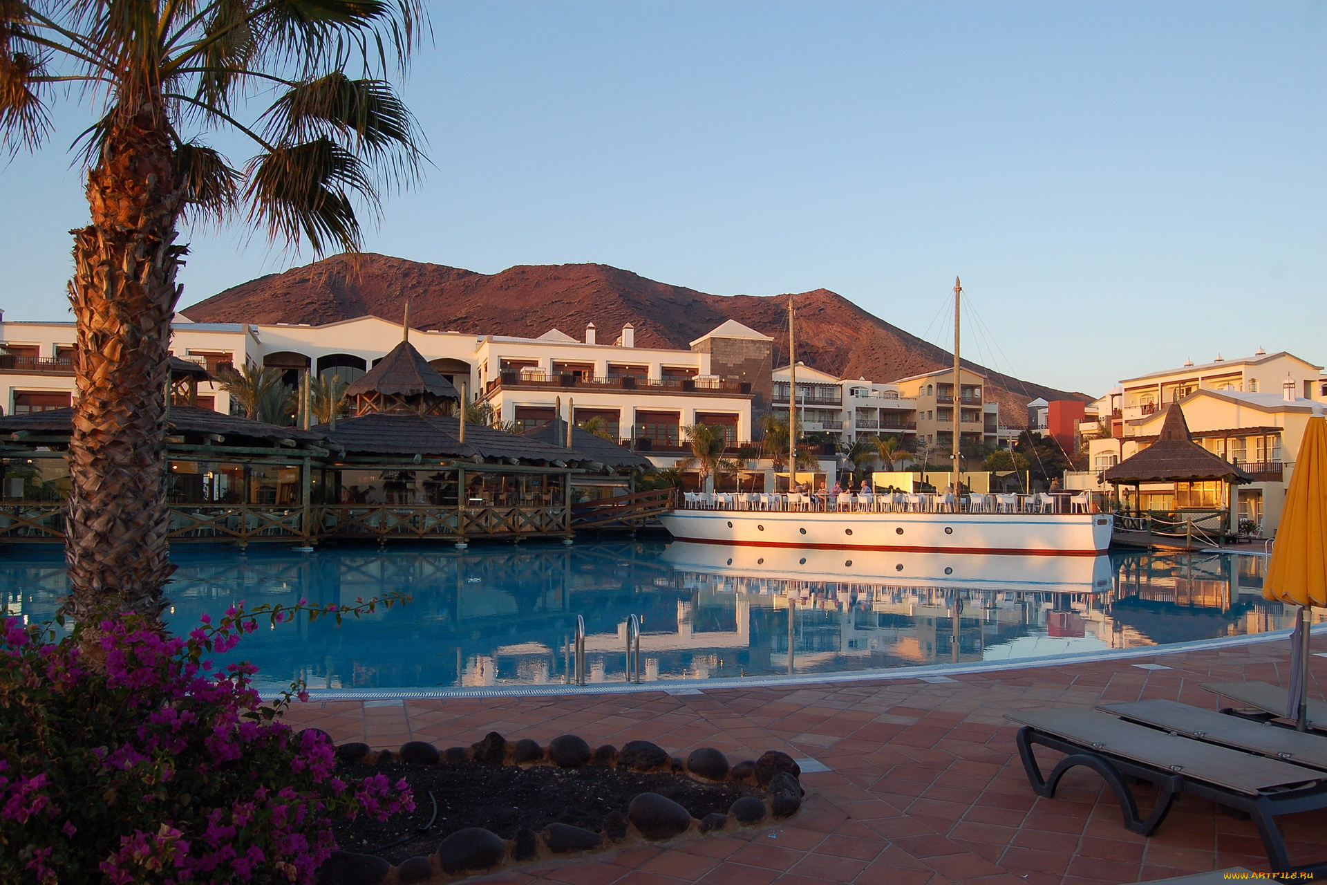 испания, канарские, ва, Яйса, города, улицы, площади, набережные, набережная, курорт