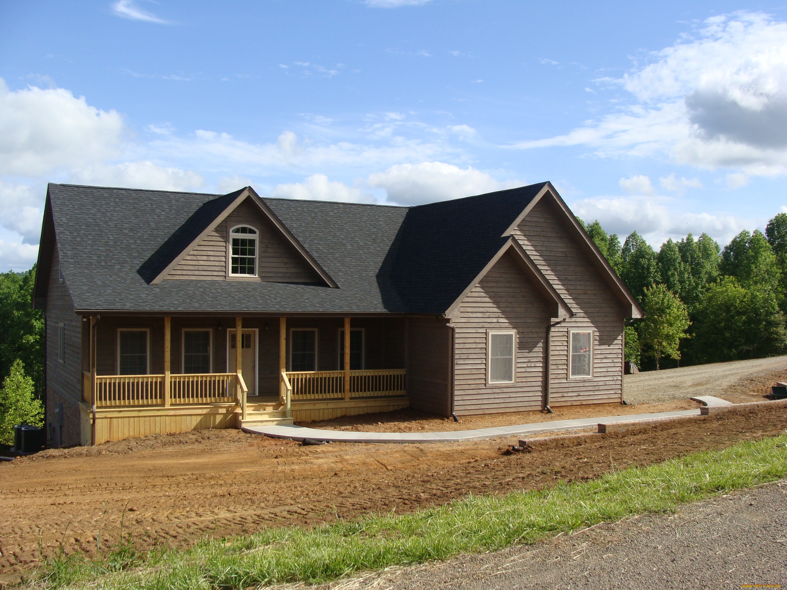 разное, сооружения, постройки, небо, дом