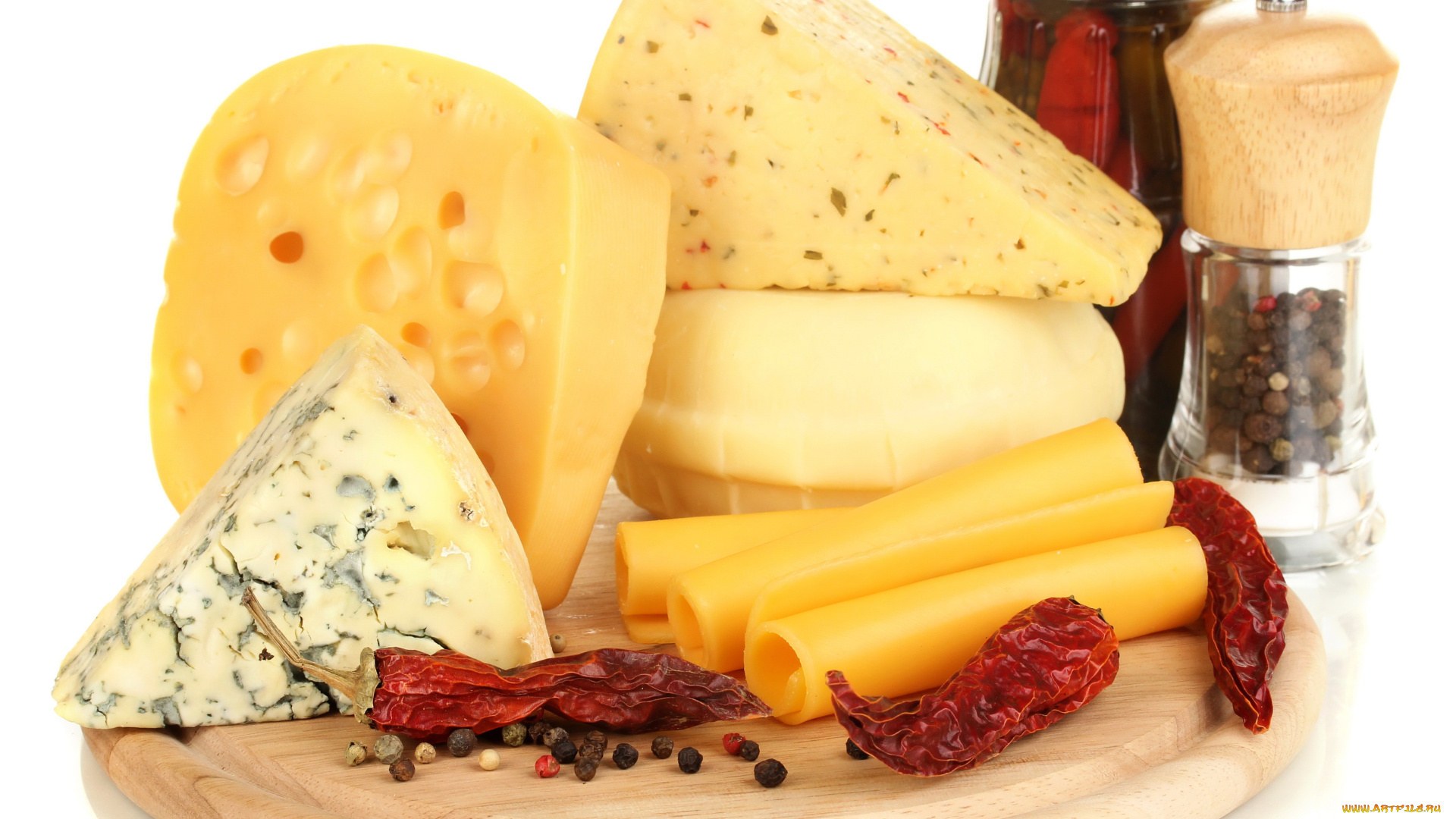 еда, сырные, изделия, сыр, перец