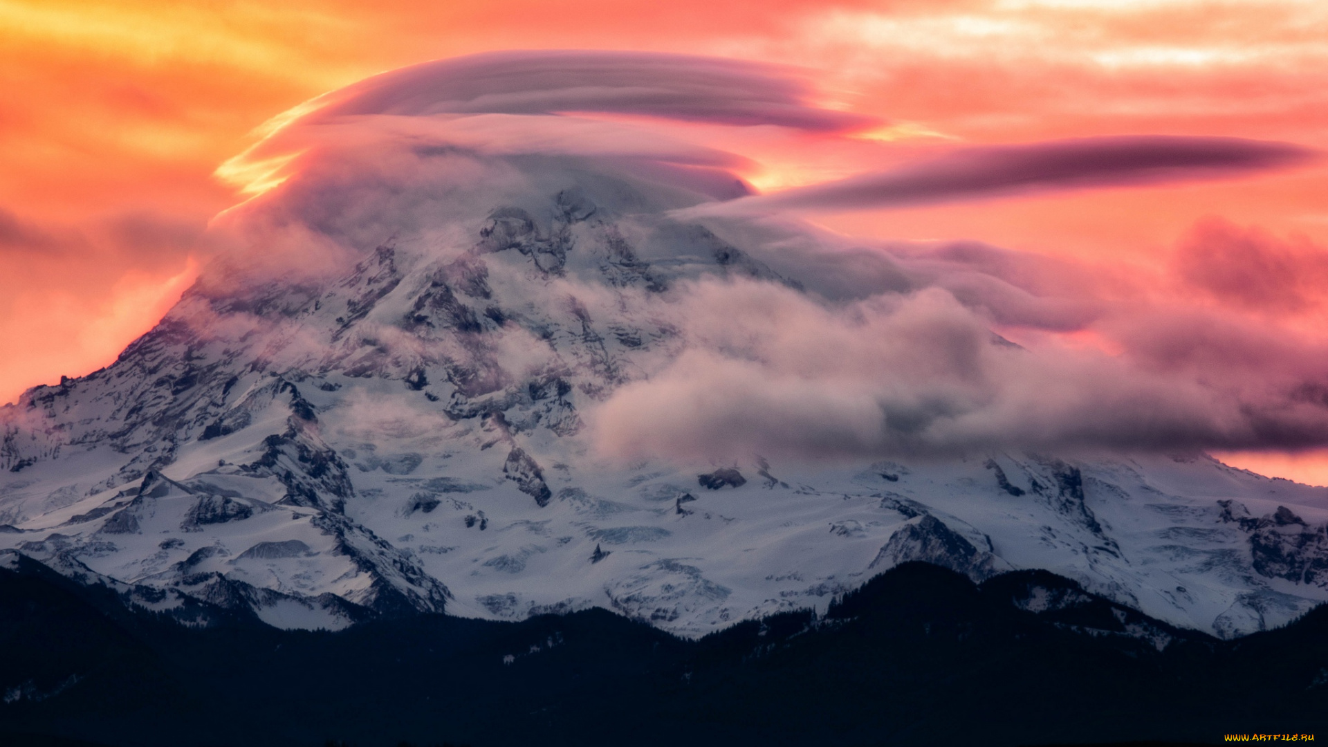 природа, горы, сша, америка, национальный, парк