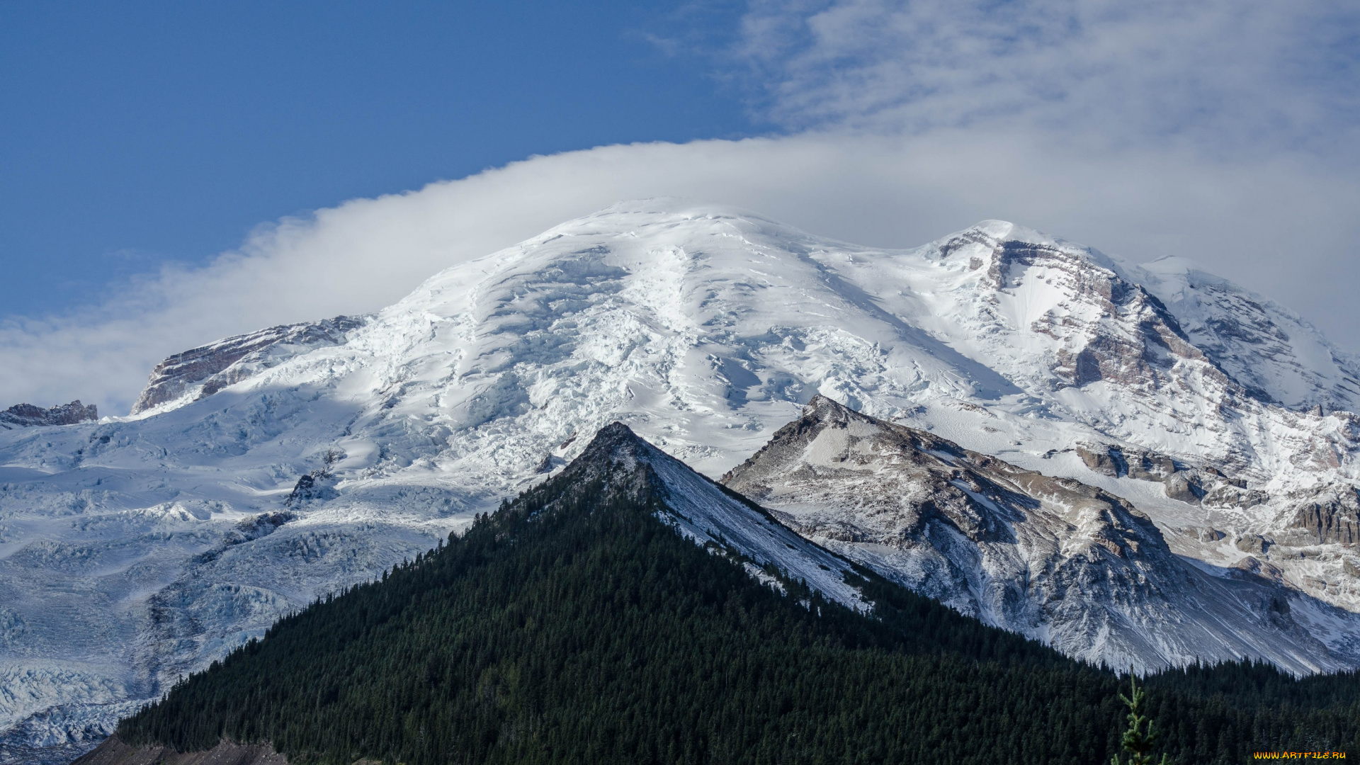 природа, горы, сша, америка, национальный, парк