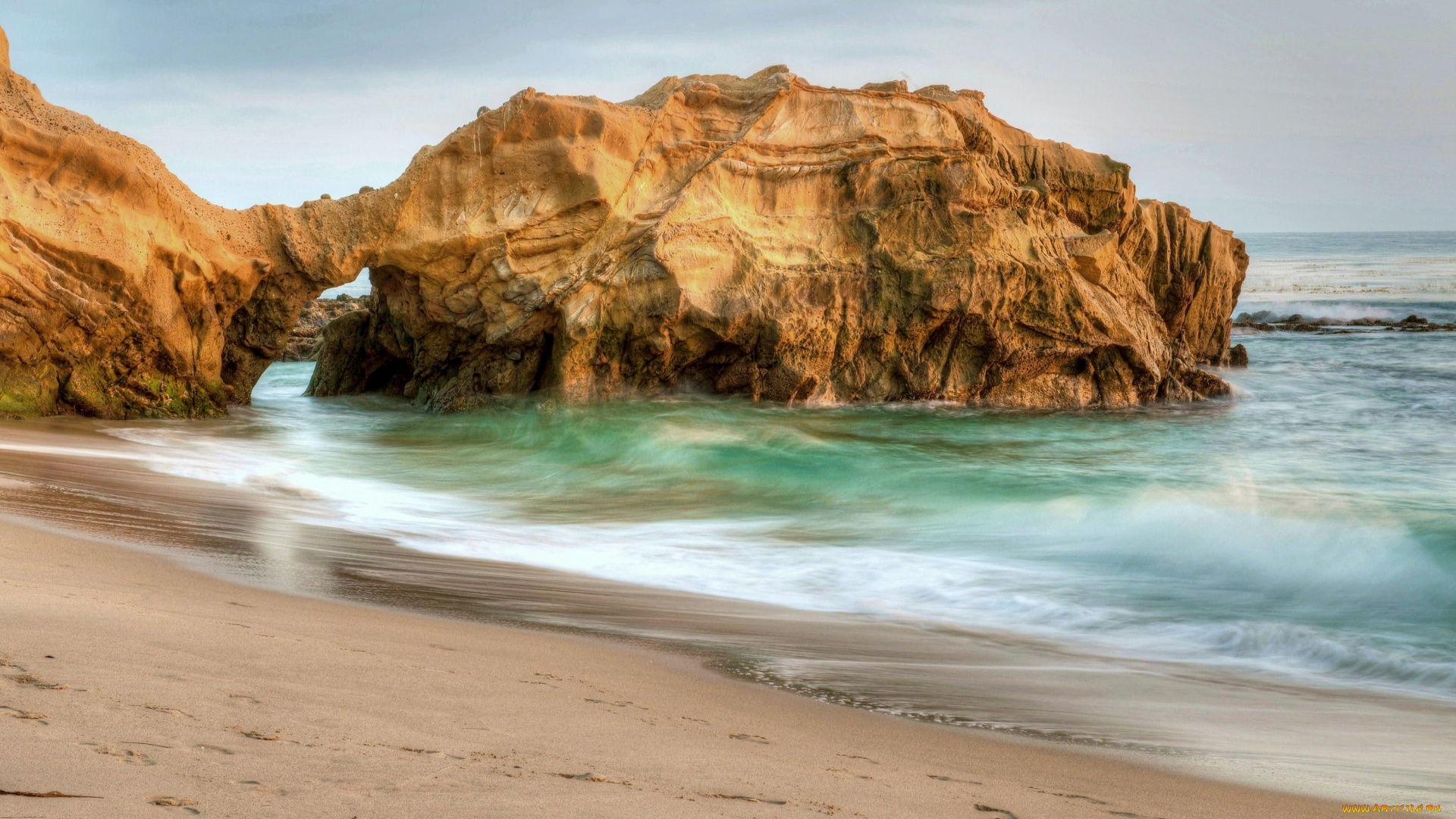 природа, побережье, калифорния, сша