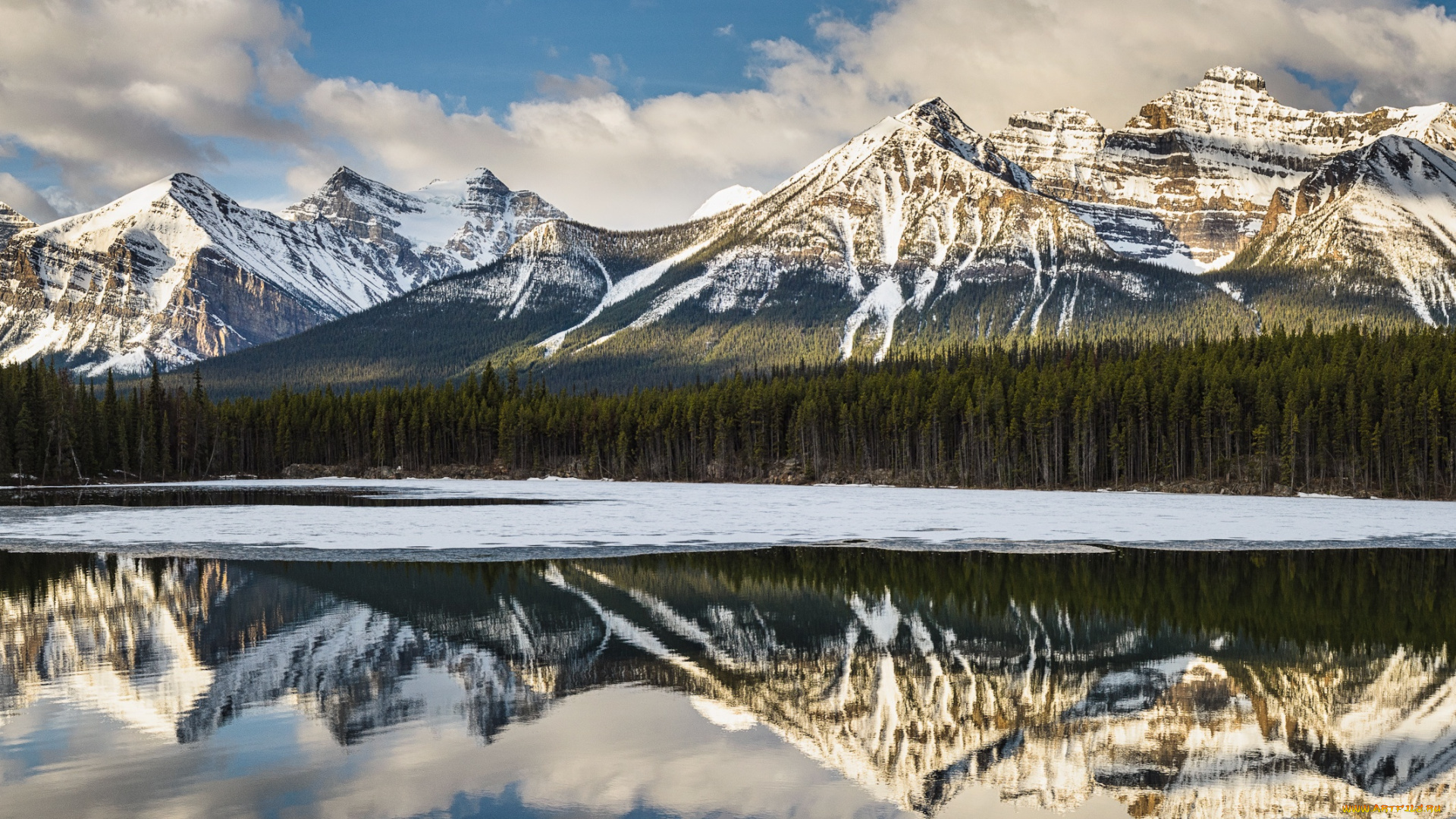 природа, реки, озера, америка, сша, национальный, парк