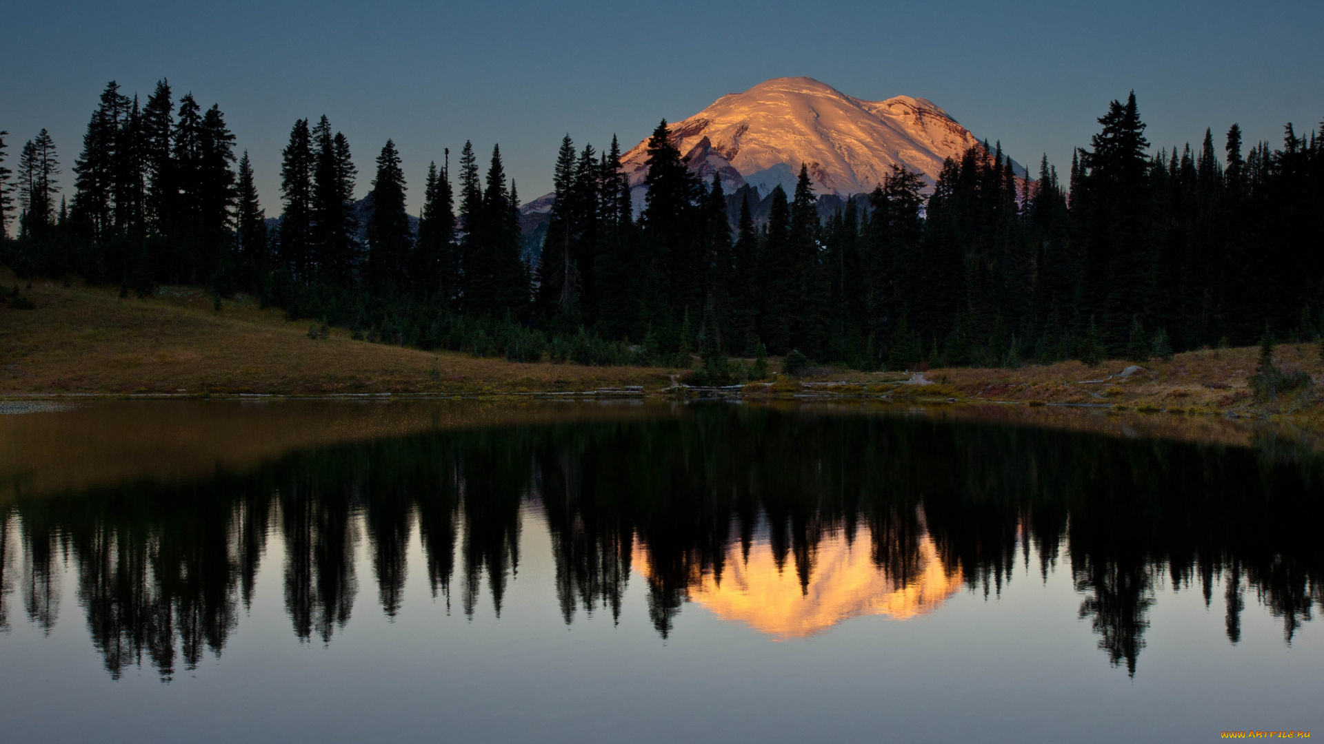 природа, реки, озера, сша, америка, национальный, парк