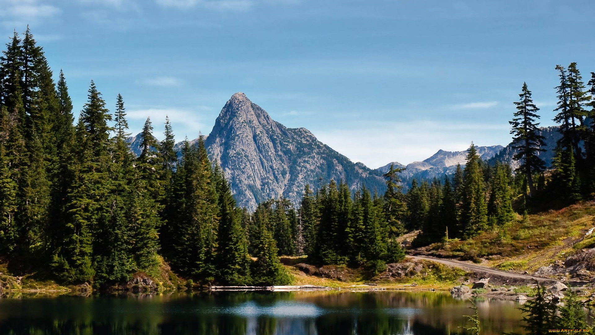 природа, реки, озера, сша, америка, национальный, парк