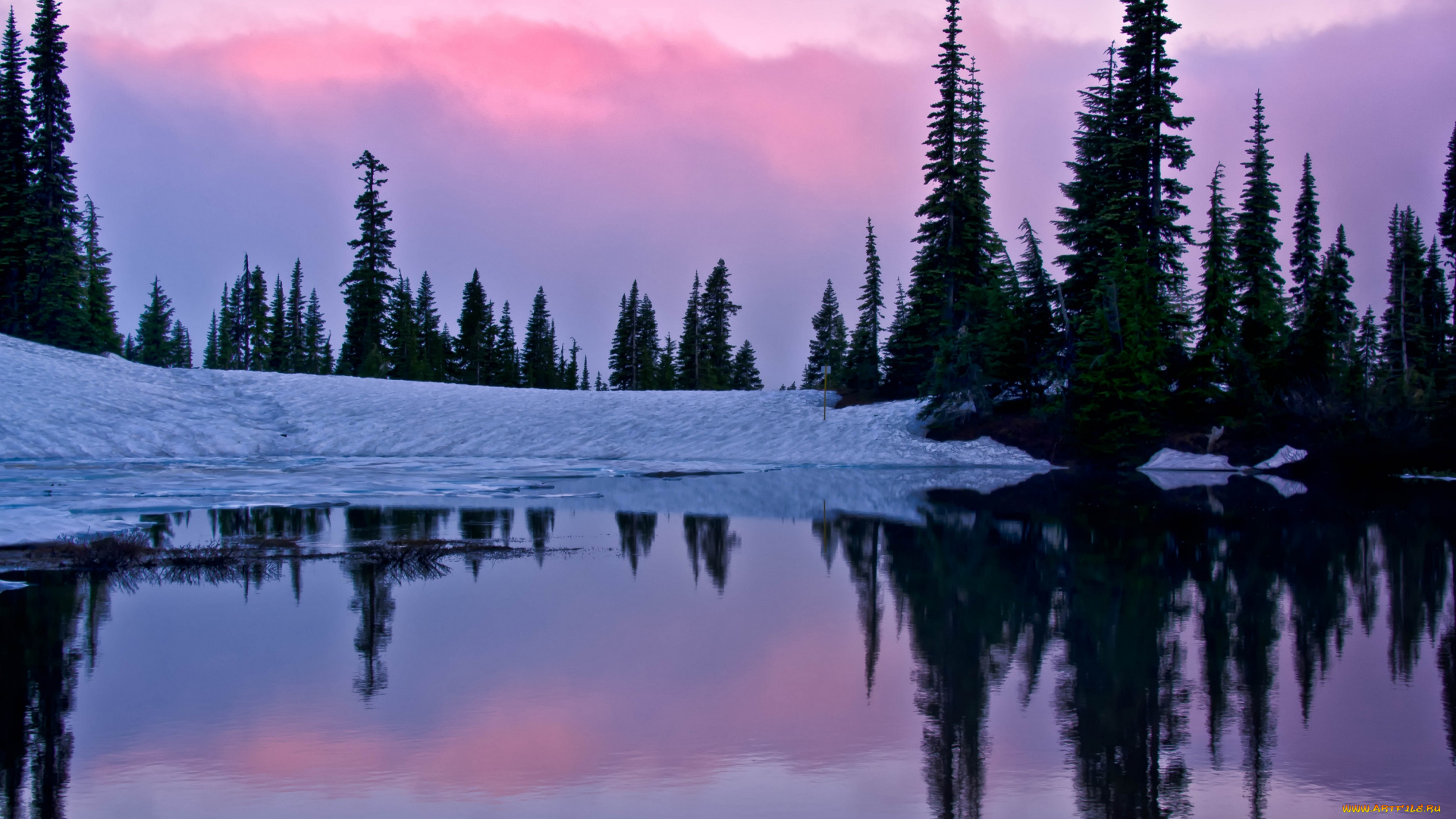 природа, реки, озера, сша, национальный, парк, америка