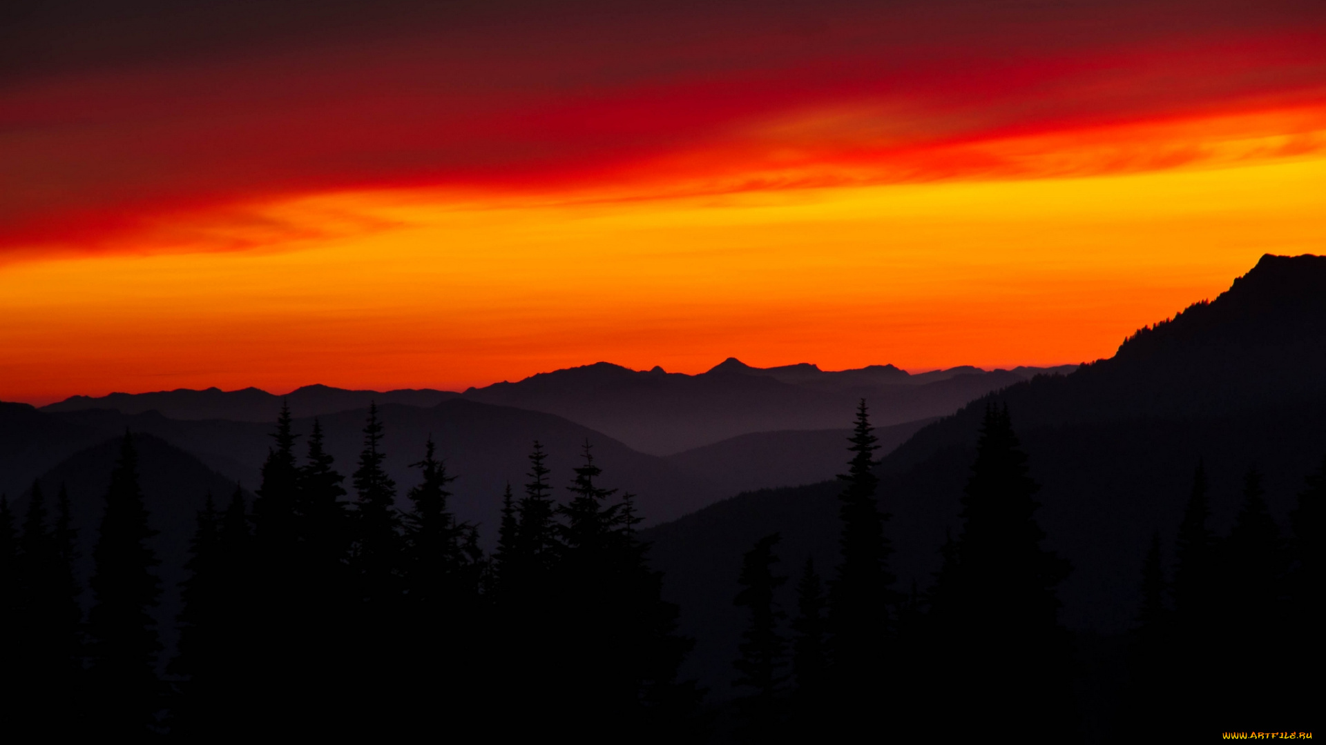 природа, восходы, закаты, америка, сша, национальный, парк