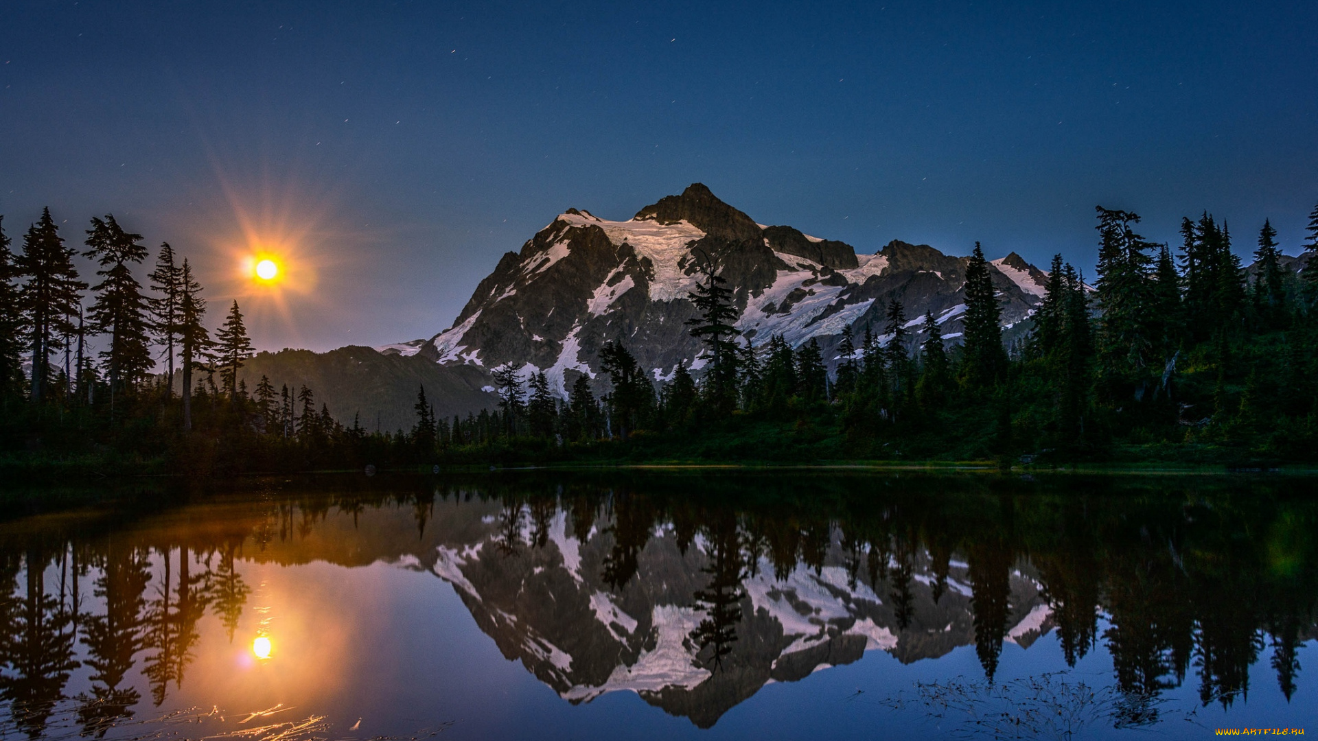 природа, восходы, закаты, национальный, парк, сша, америка