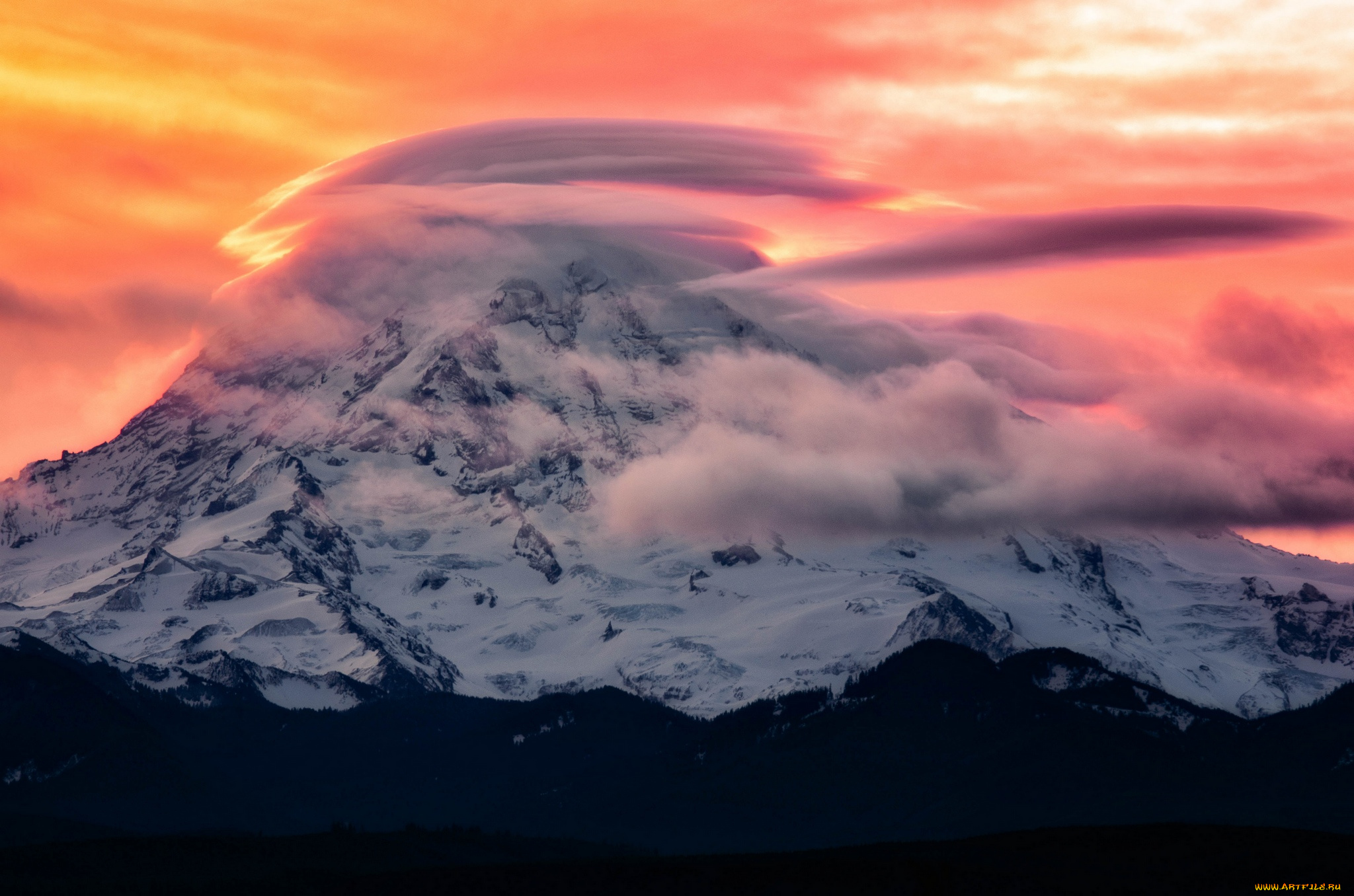 природа, горы, сша, америка, национальный, парк