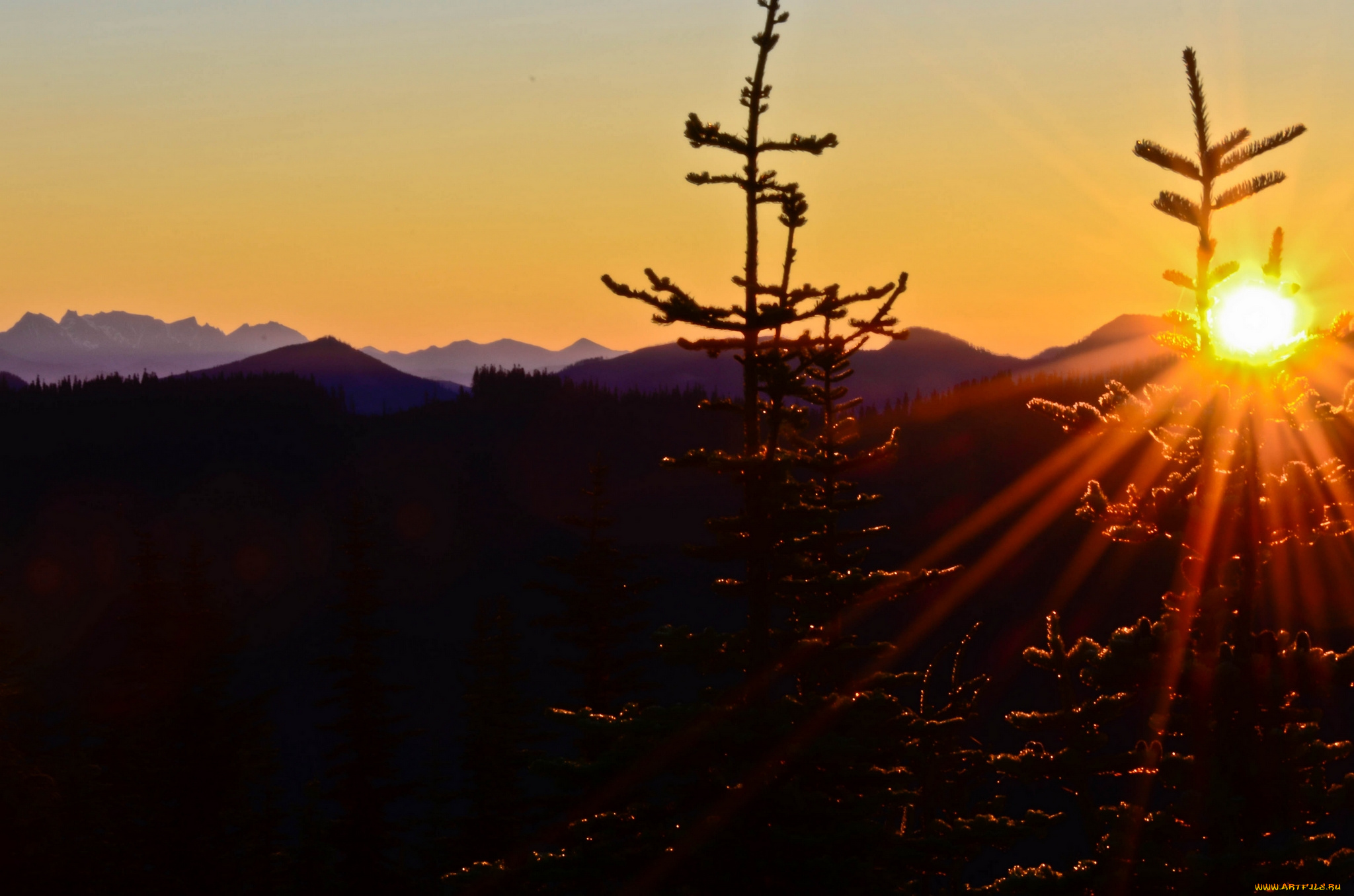 природа, восходы, закаты, солнце