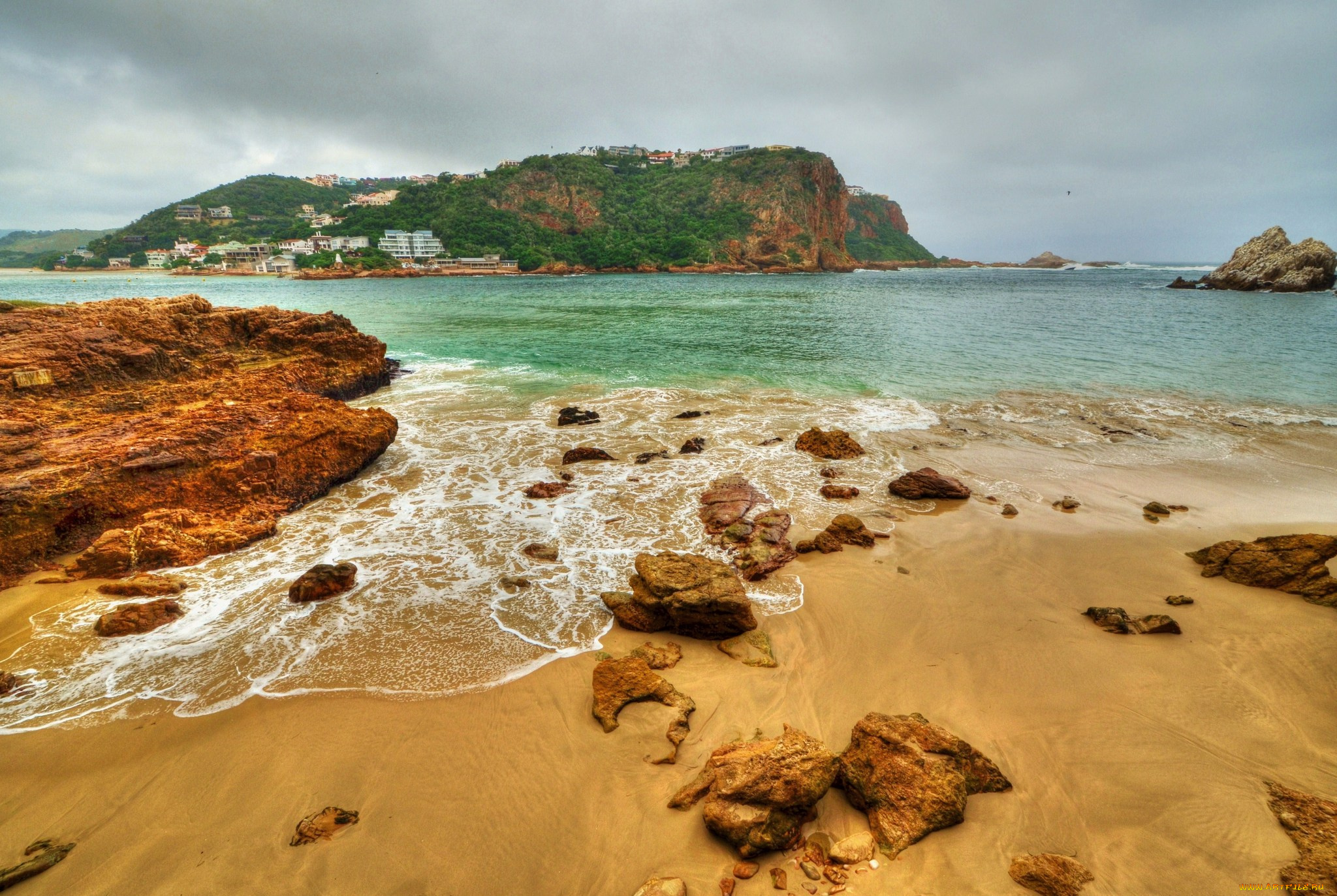 природа, побережье, южная, африка