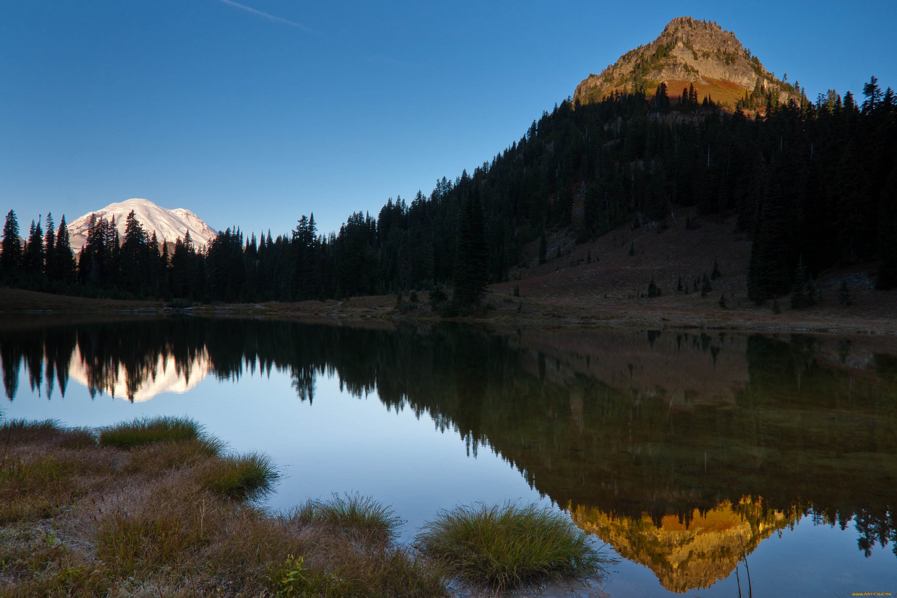 природа, реки, озера, америка, национальный, парк, сша