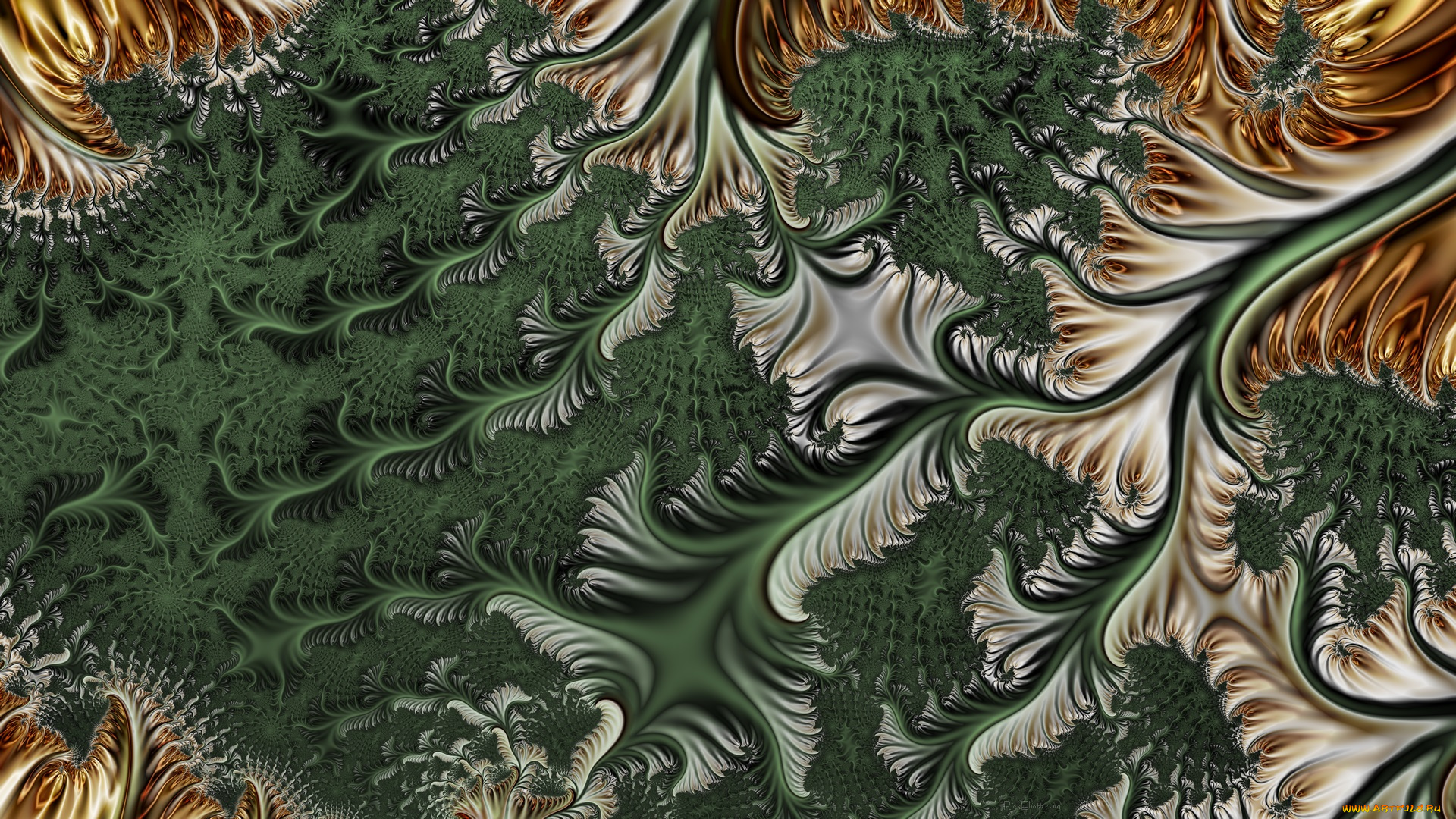 3д, графика, фракталы, , fractal, цвета, фон, узор