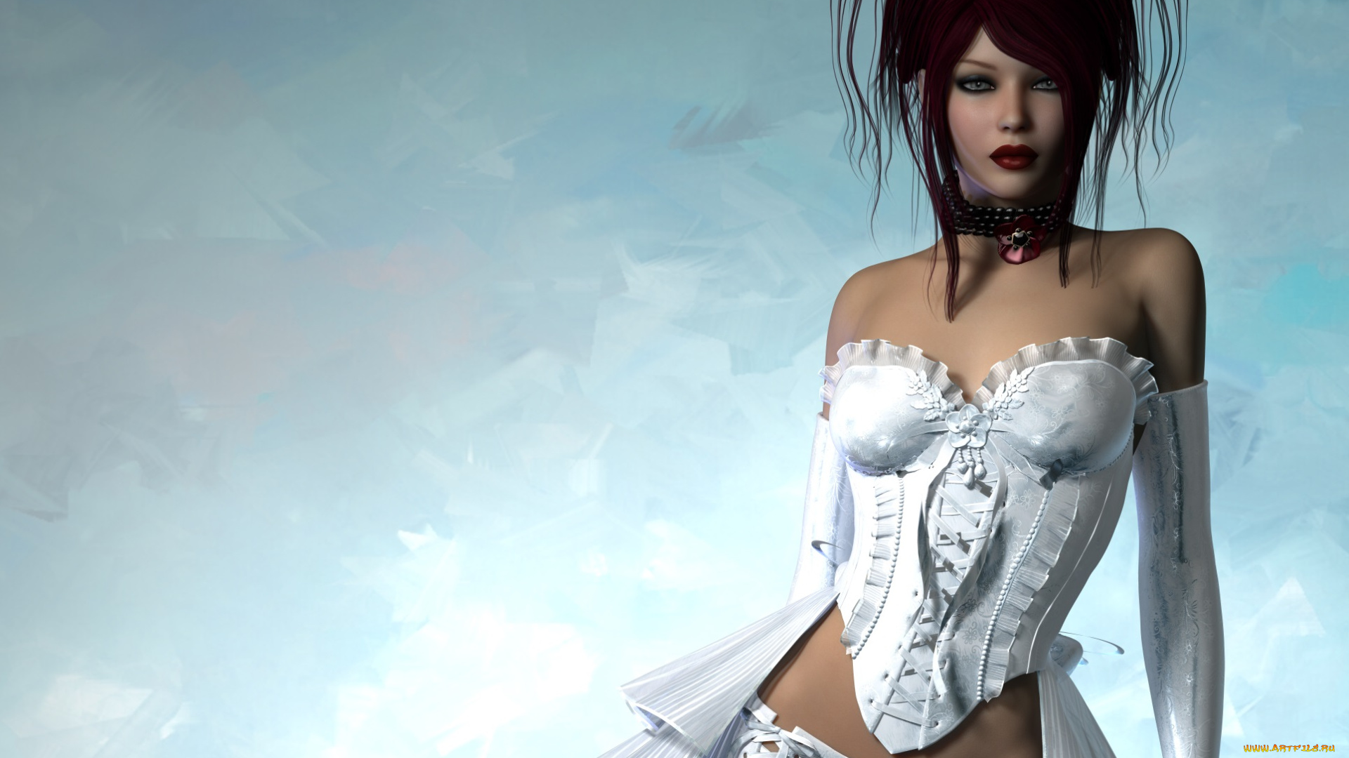 3д, графика, люди, , people, фон, взгляд, девушка