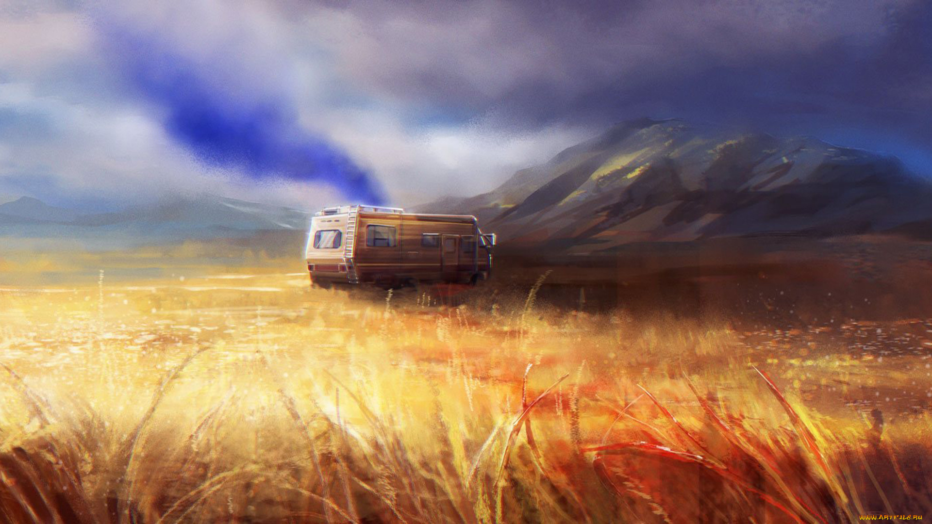 рисованное, кино, поле, трейлер, во, bad, breaking, арт, тяжкие, все