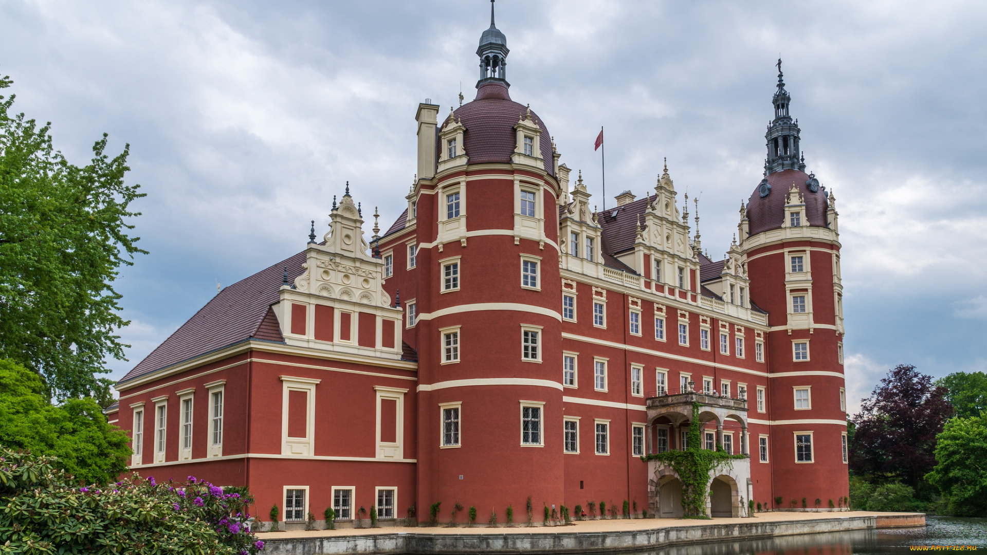 f&, 252, rst, p&, ckler, schloss, bad, muskau, города, замки, польши, парк, замок