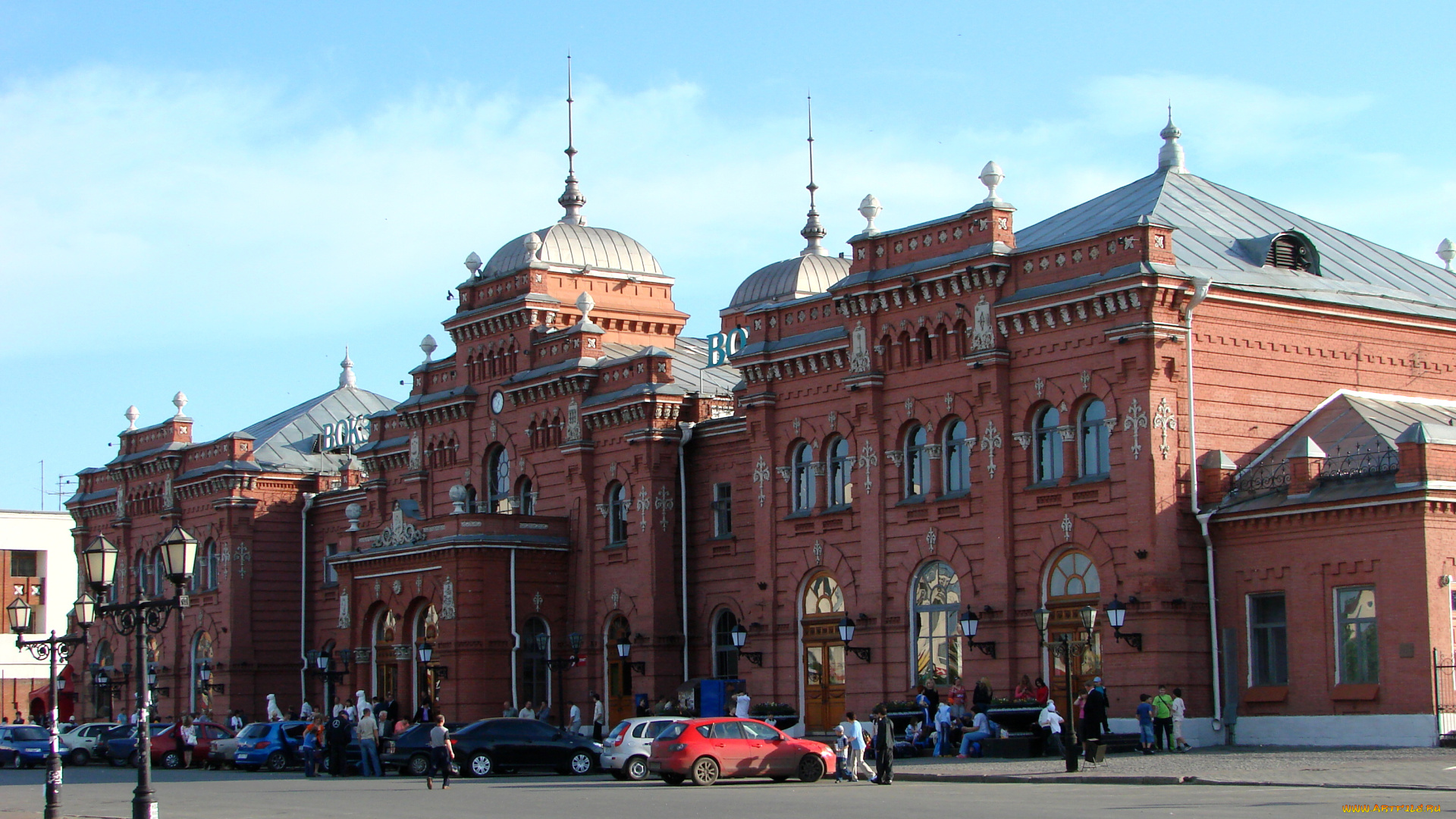казань, города, -, здания, , дома, вокзал