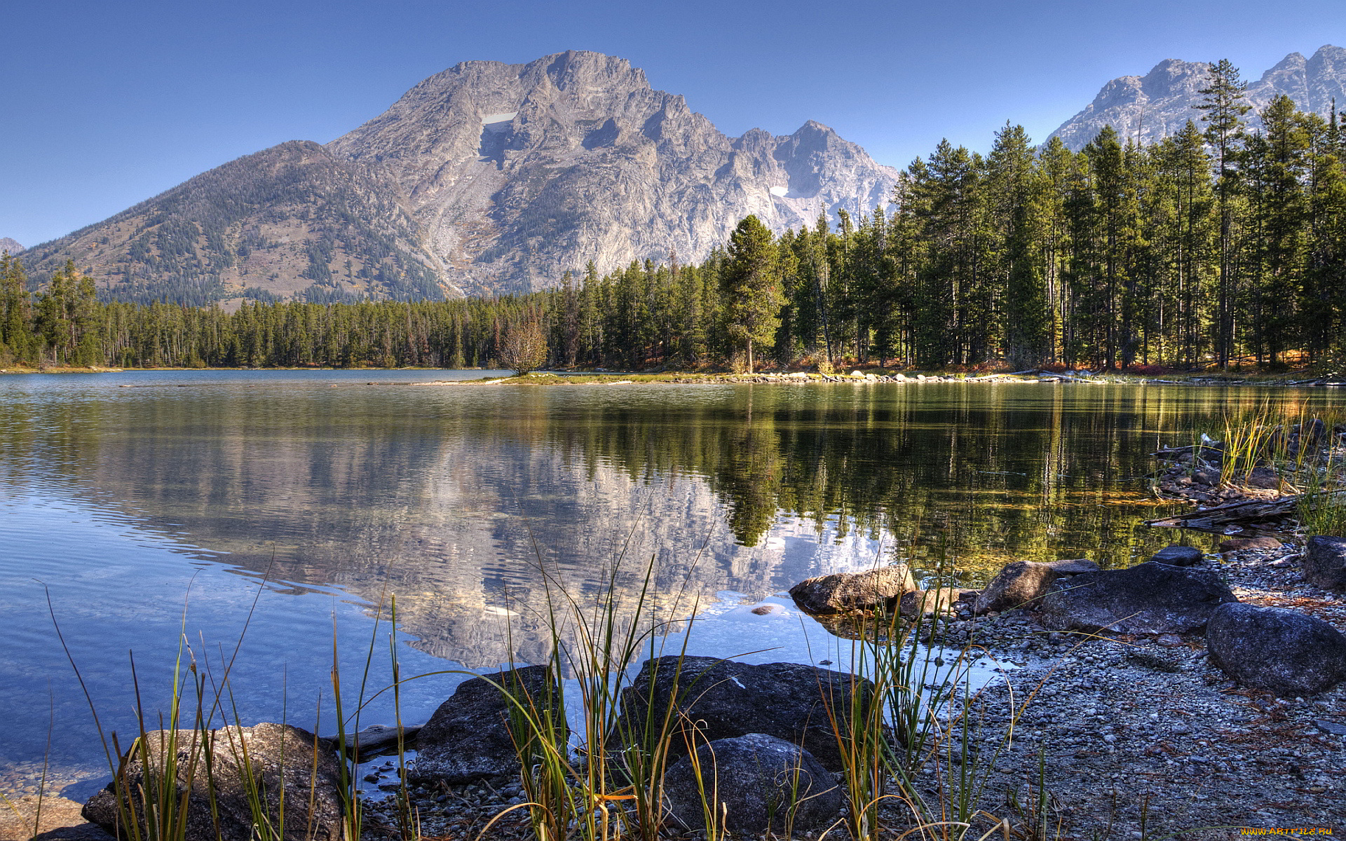 природа, реки, озера, озеро, горы