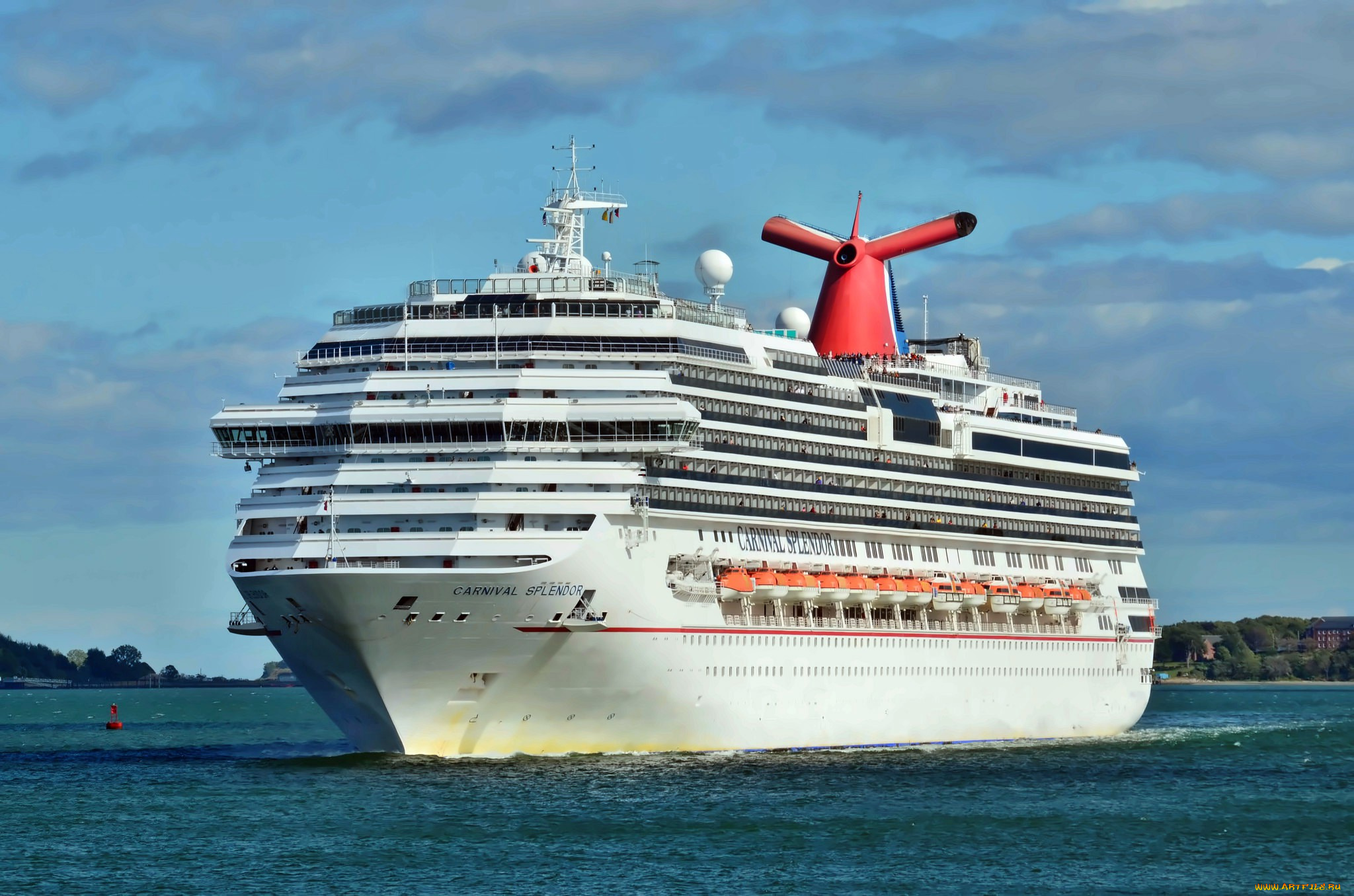 carnival, splendor, корабли, лайнеры, лайнер, океанский, причал, круиз