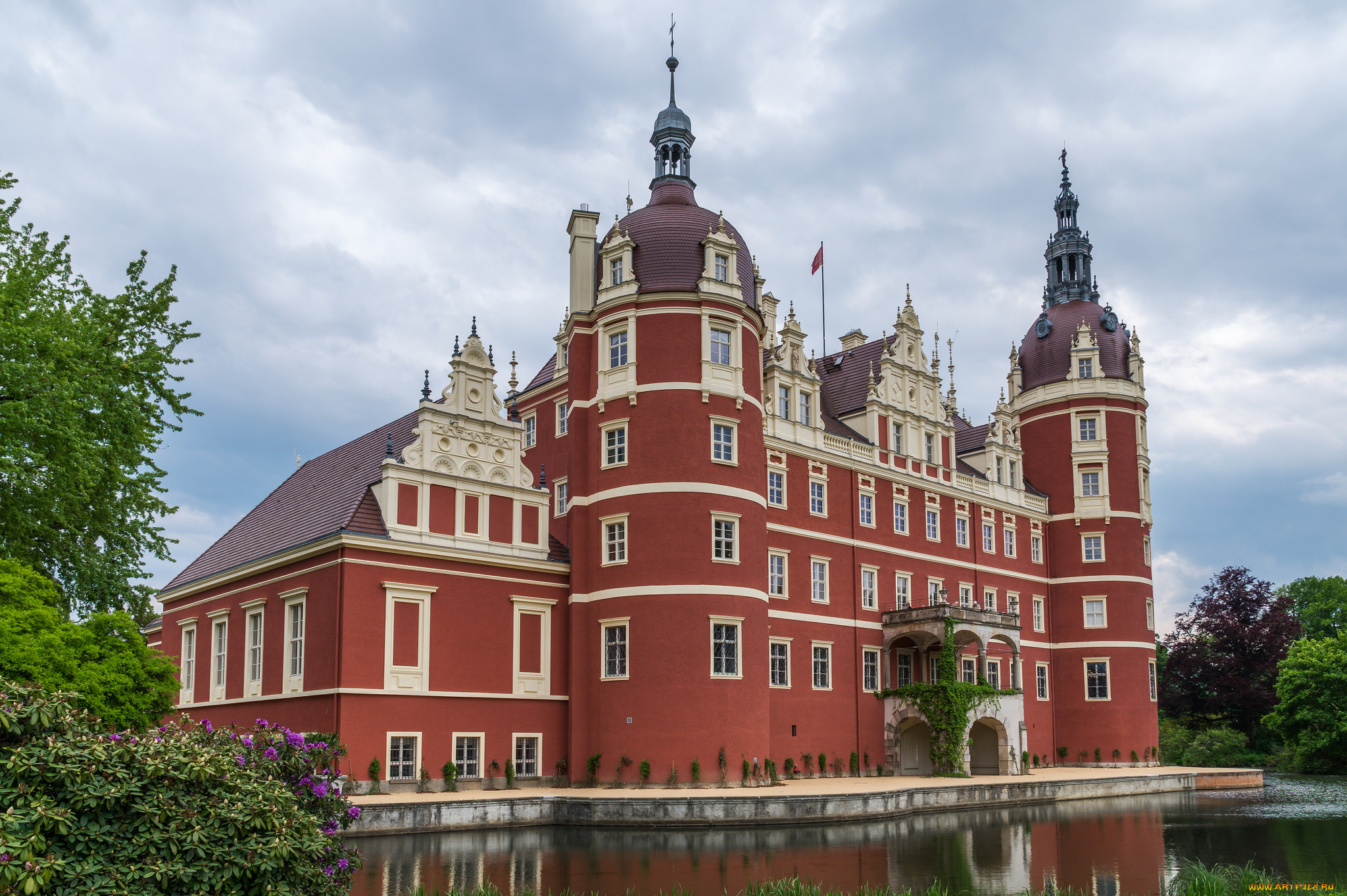 f&, 252, rst, p&, ckler, schloss, bad, muskau, города, замки, польши, парк, замок