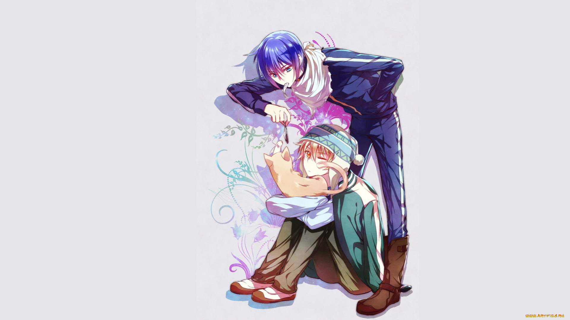 аниме, noragami, юкине, Ято