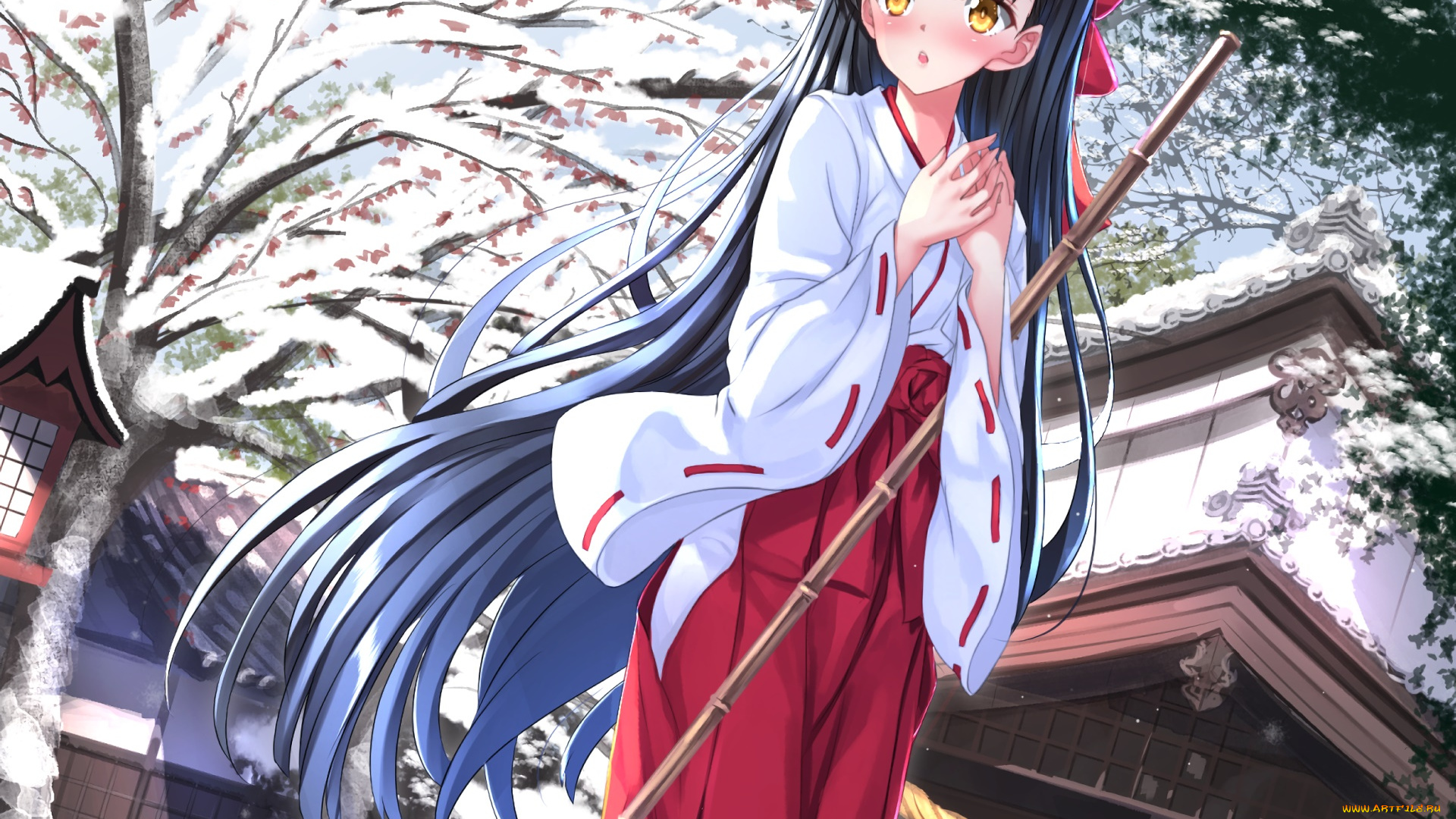 аниме, unknown, , другое, девушка, фон, взгляд