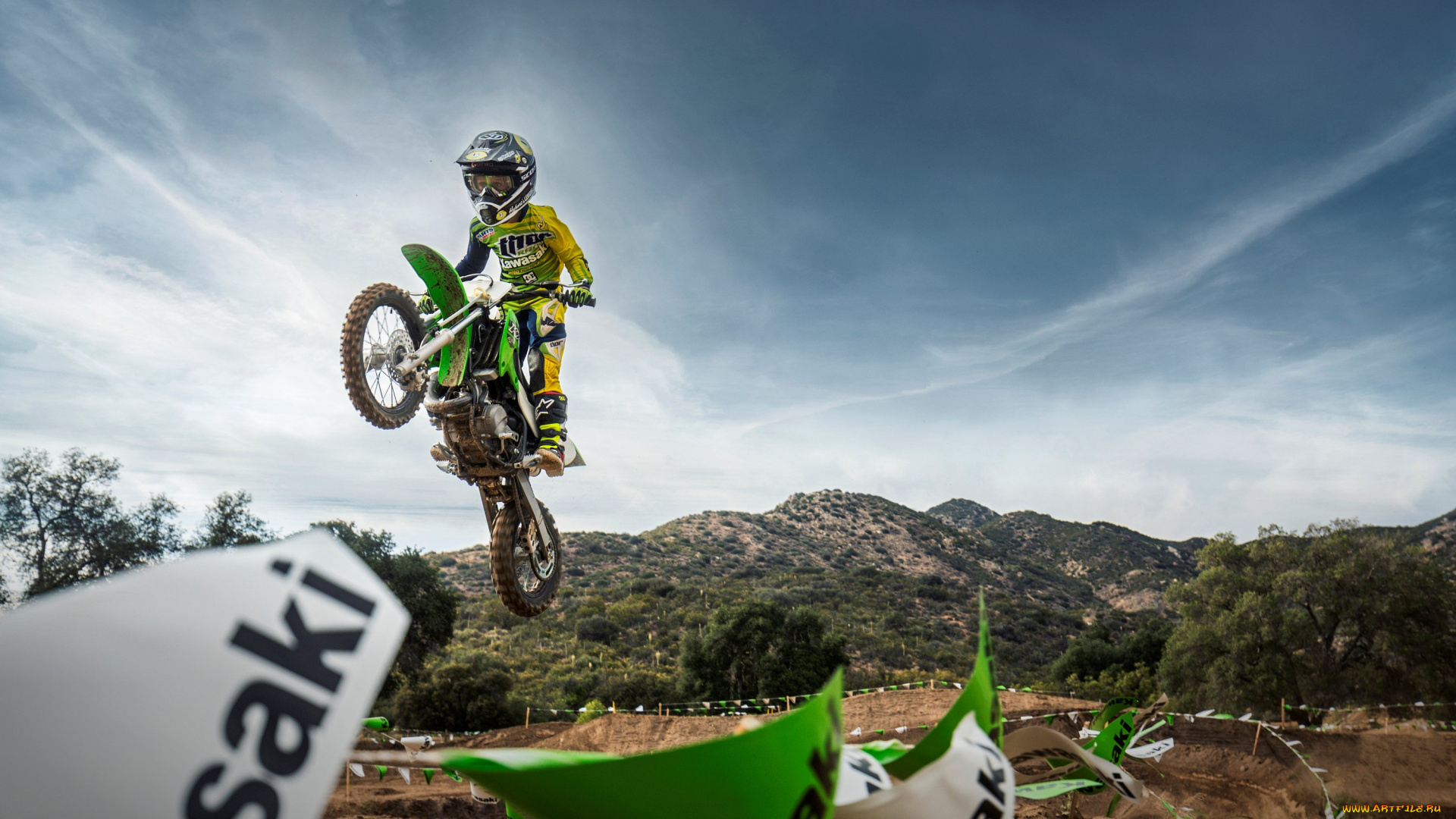 спорт, мотокросс, скорость, гонки